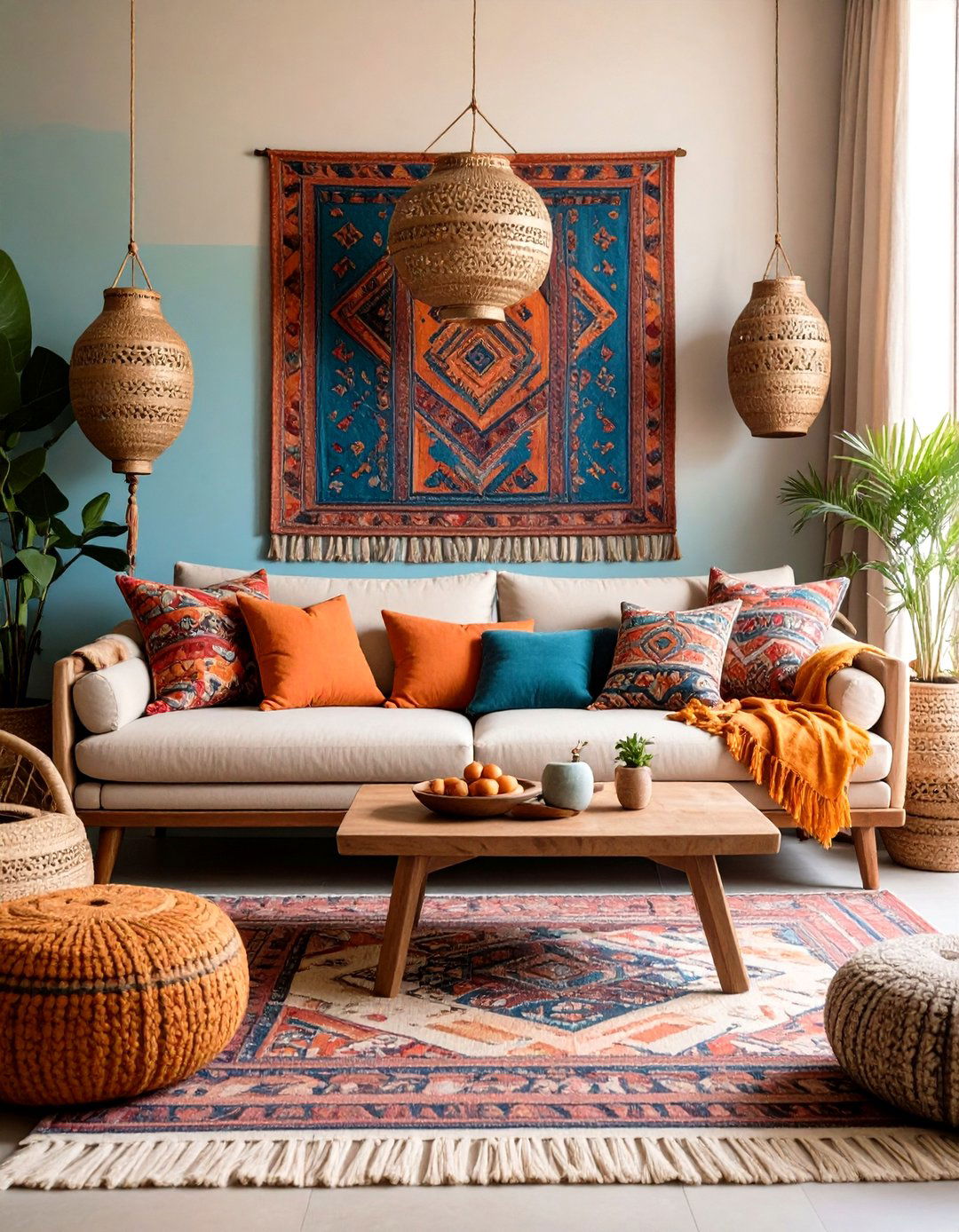 The Travel Inspired Global Family Room - 30 family room decorating ideas