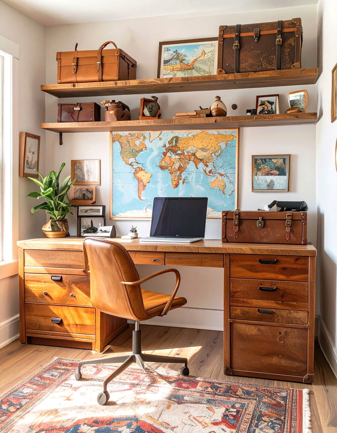 The Travel Inspired Global Office - 30 home office furniture ideas