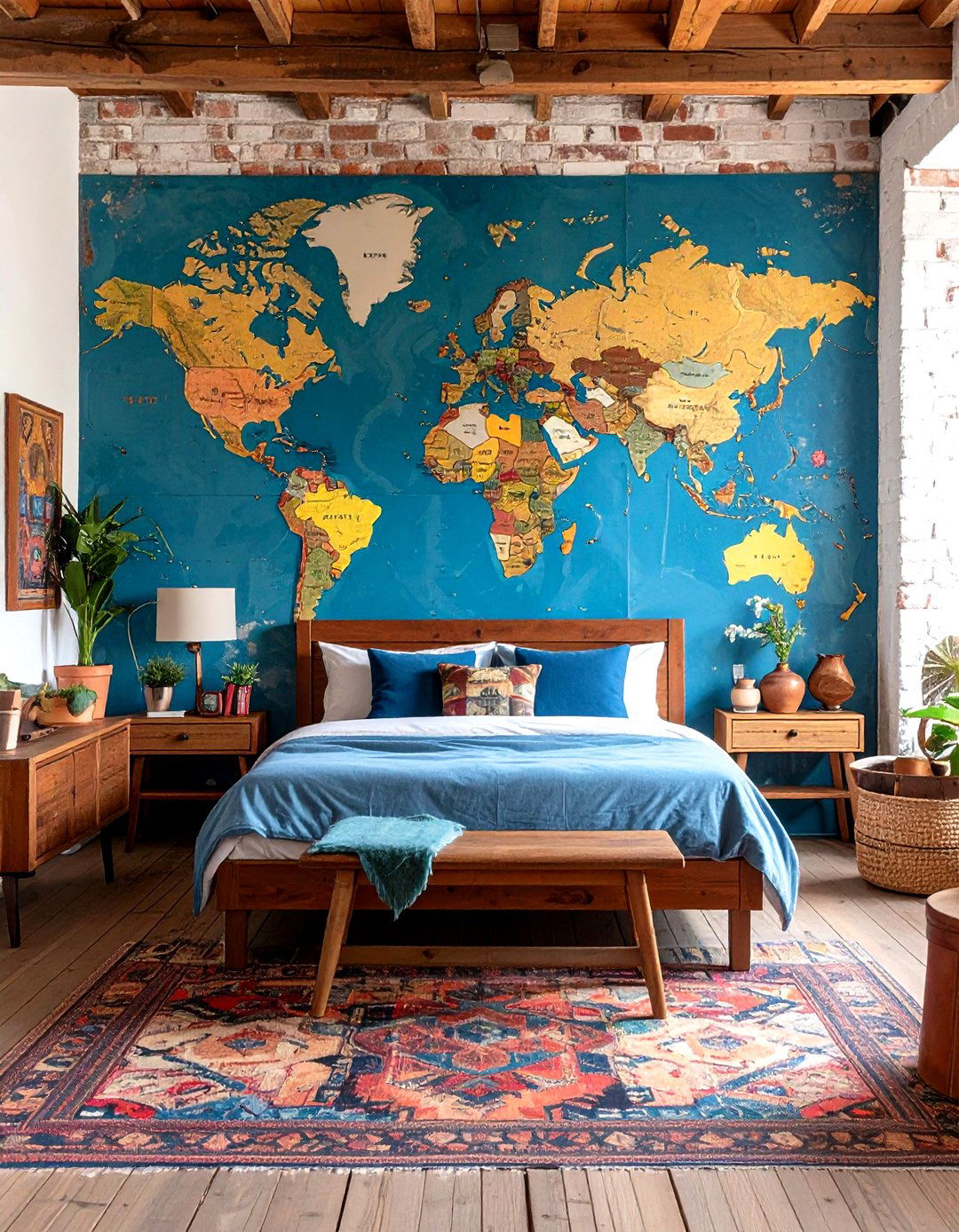 The Travel Inspired Loft Bedroom - 30 loft bedroom ideas