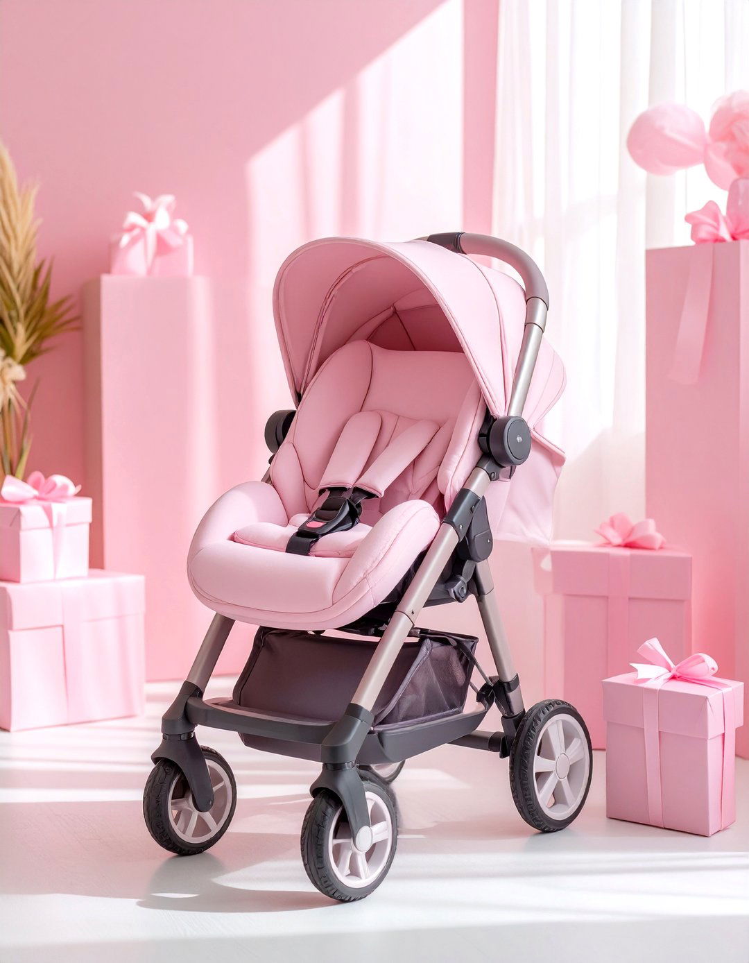 The Travel System Stroller and Car Seat Combo - 30 girl baby shower gift ideas