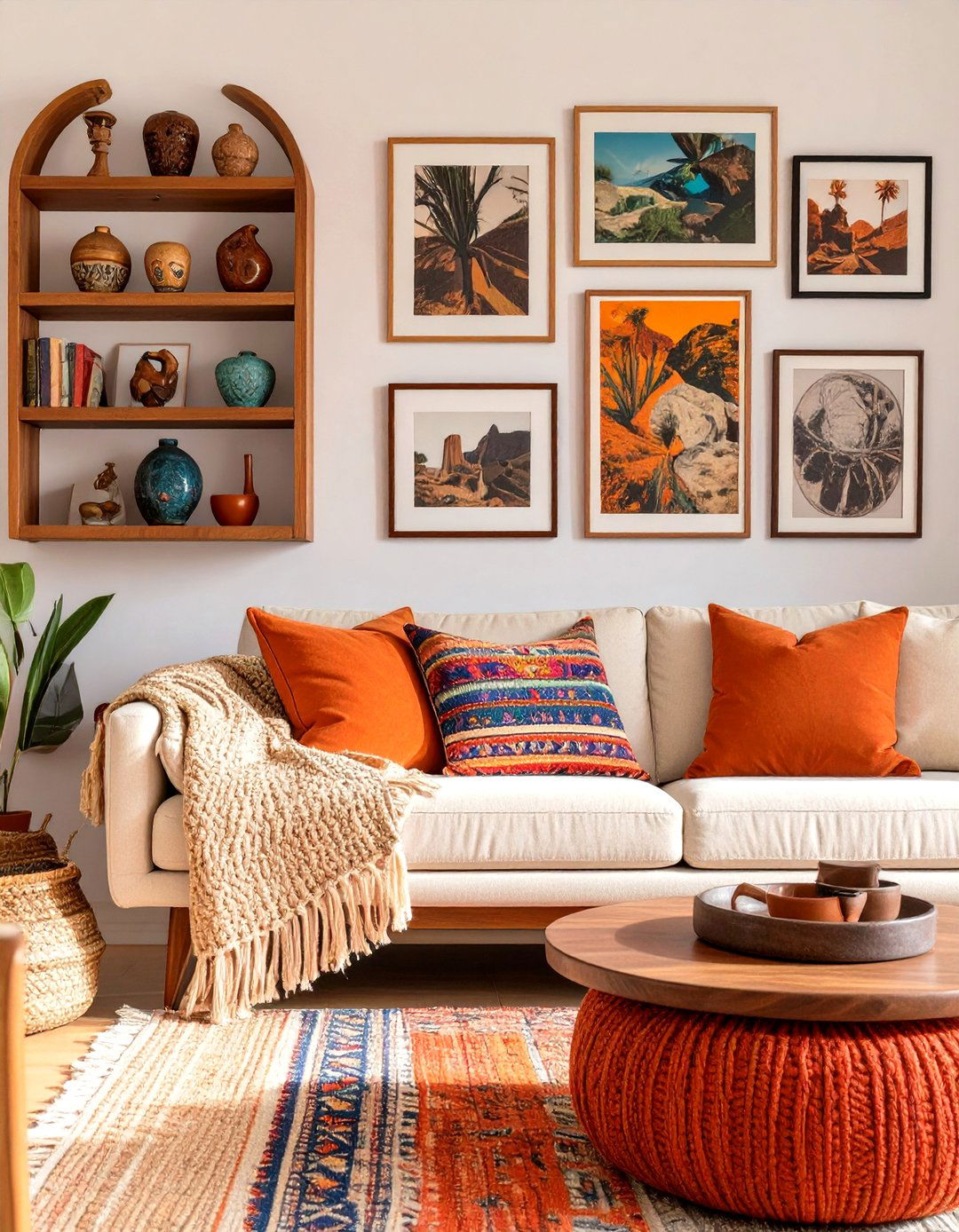 The Travelers Curated Living Room - 30 mid century living room ideas