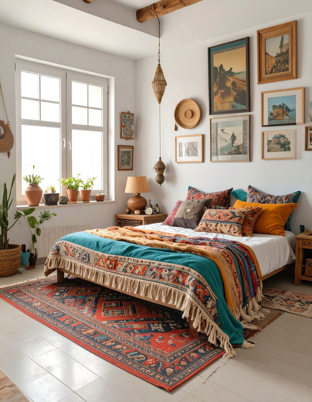 The Travelers Eclectic Bedroom - 30 masculine bedroom ideas