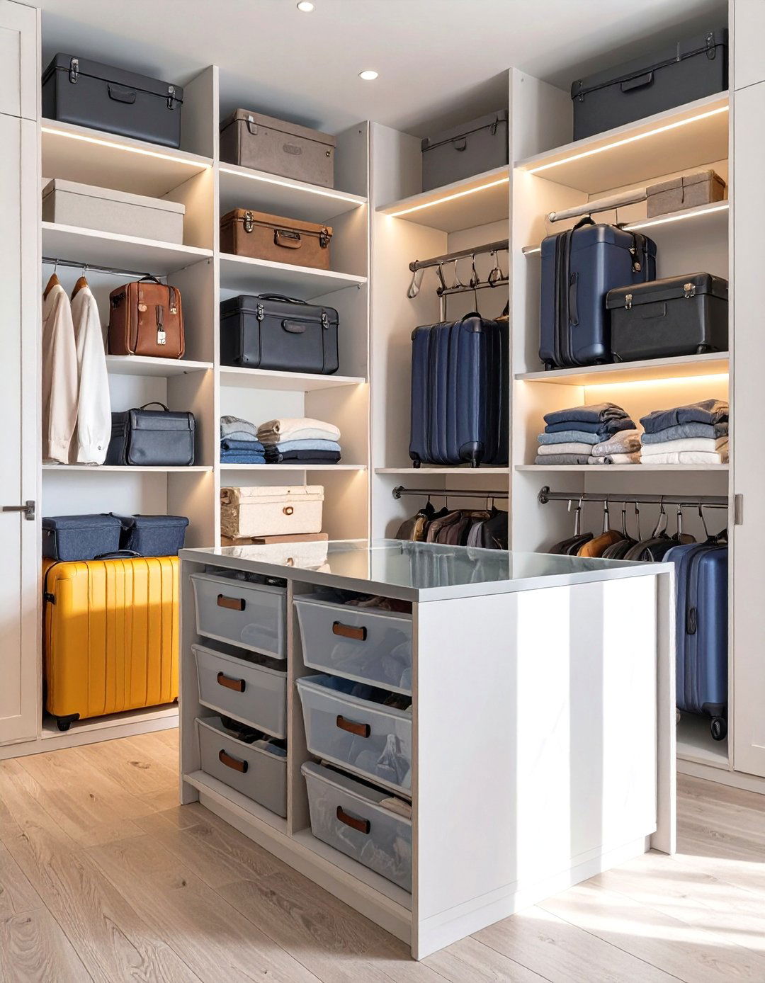 The Travelers Organized Closet - 30 design a closet online free ideas
