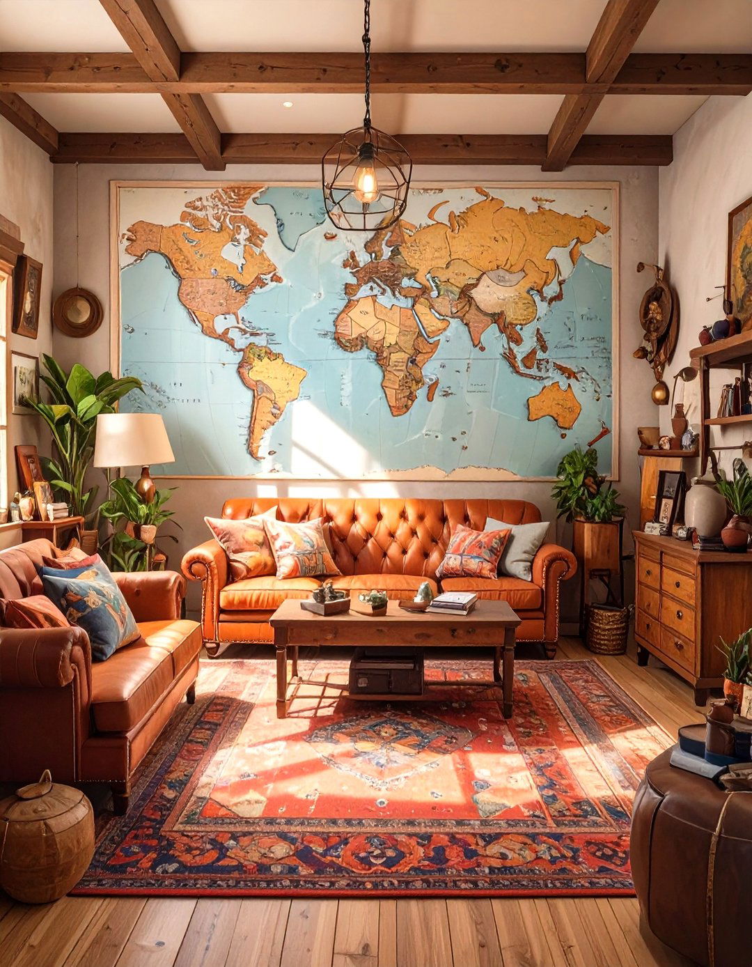 The Travelers Souvenir Lounge - 30 man cave basement ideas