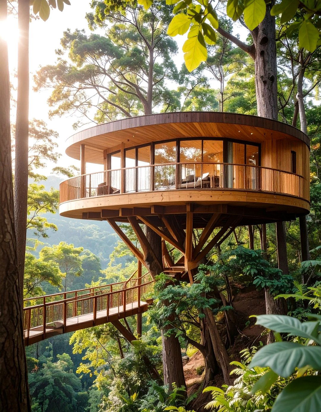 The Treehouse Escape Dream House - 30 dream house design ideas