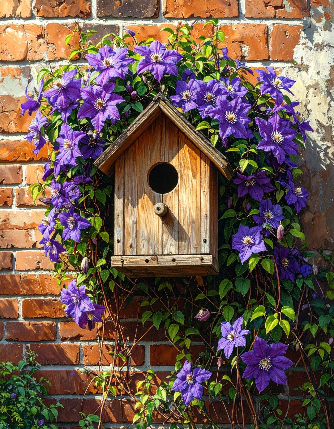 The Trellis Integrated Bird House - 30 bird house design ideas