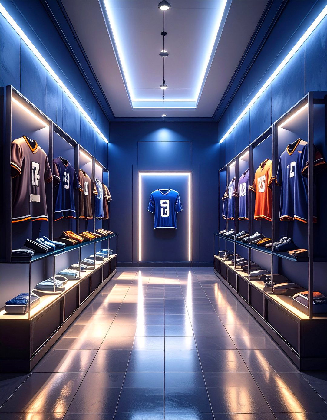 The Trophy Room Hallway - 30 madden home design ideas