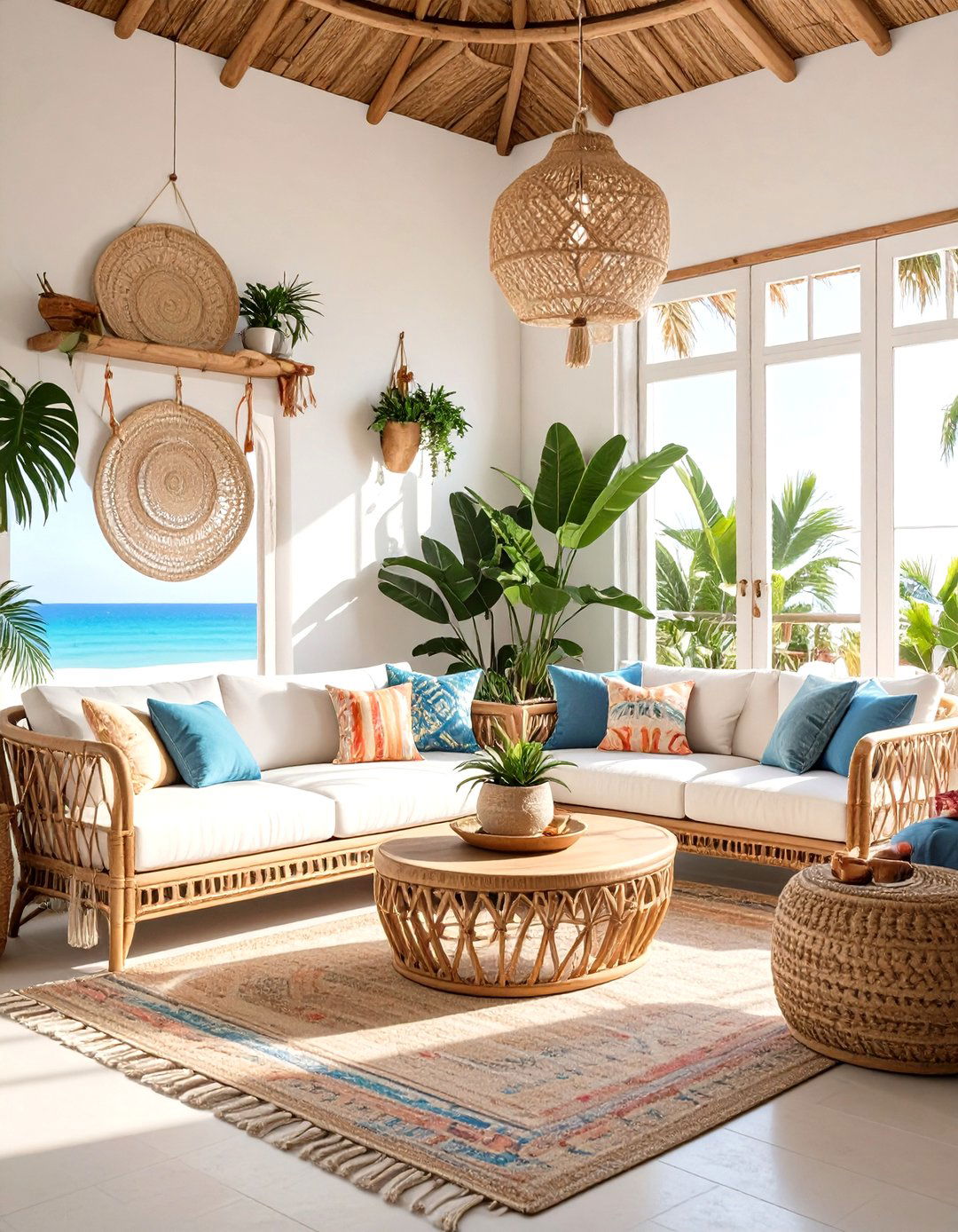 The Tropical Boho Beach Bungalow - 30 beach house design ideas
