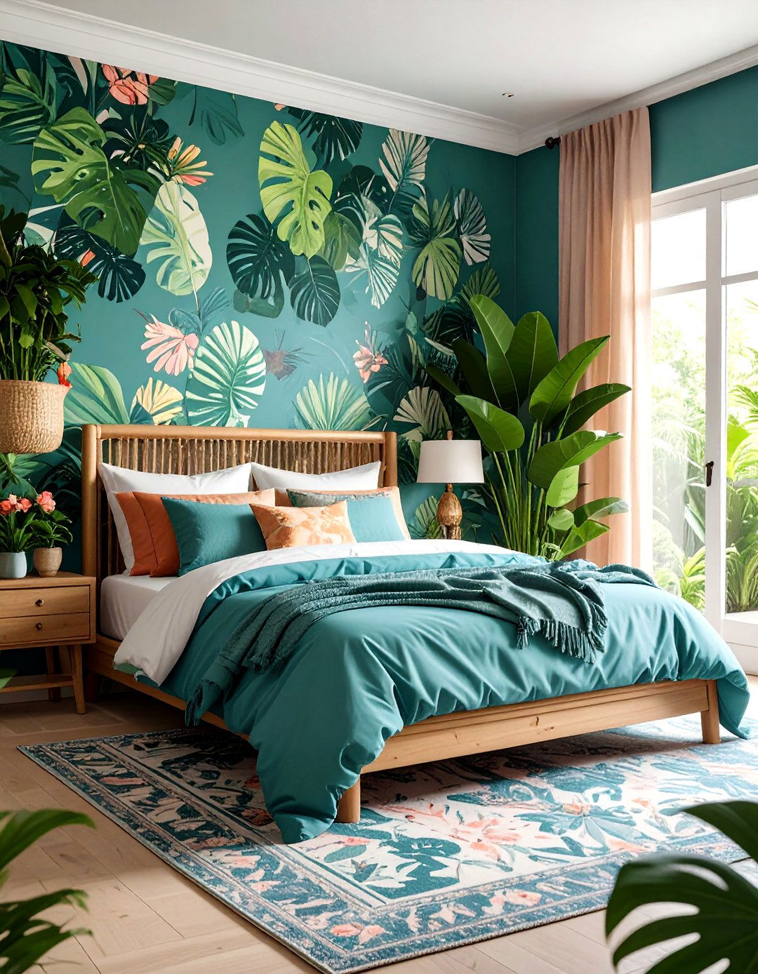 The Tropical Escape Bedroom - 30 grown woman bedroom ideas