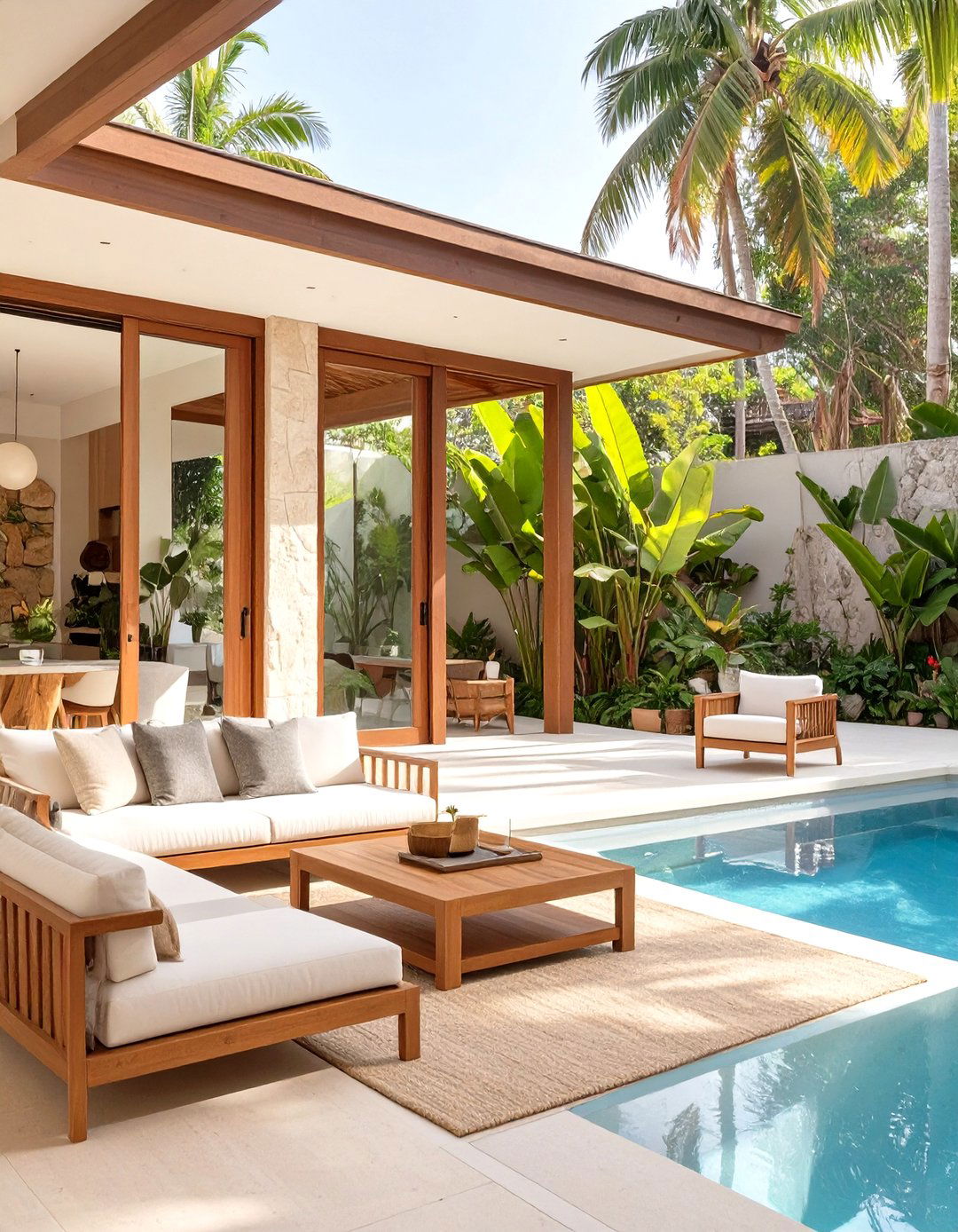 The Tropical Indoor Outdoor Oasis - 30 house design games ideas