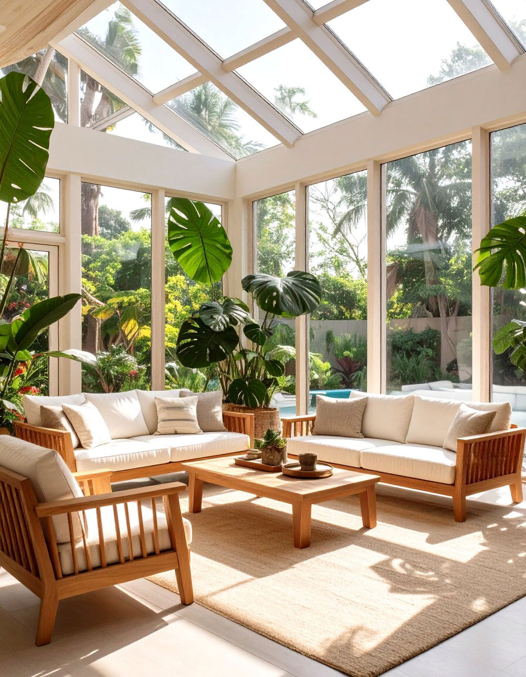 The Tropical Modern Sunroom - 30 interior design images ideas