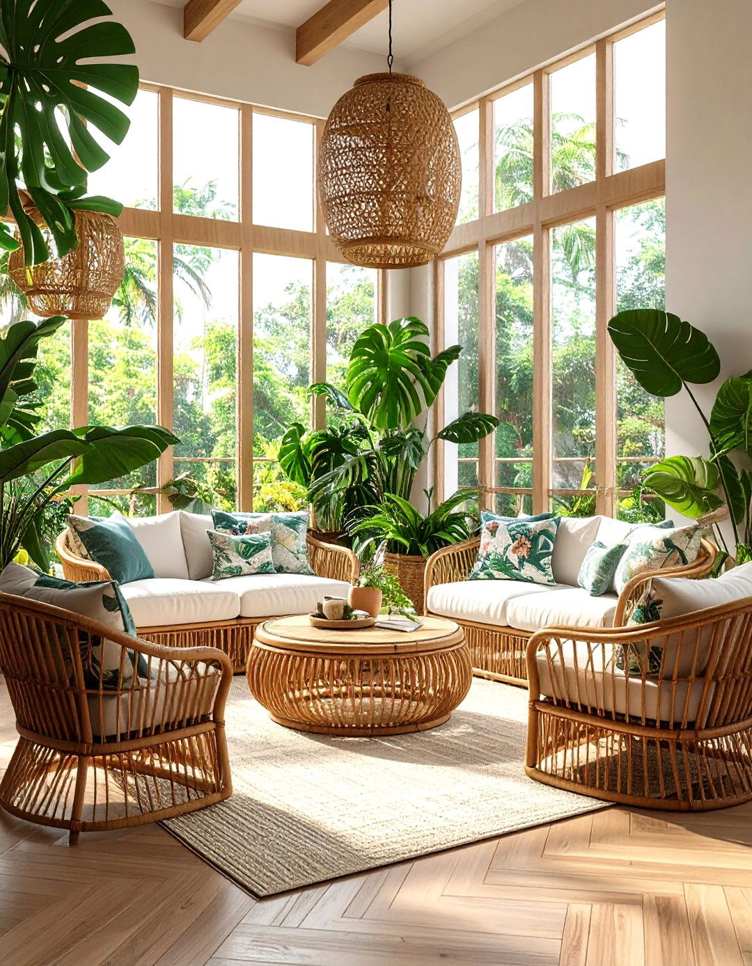 The Tropical Modern Sunroom - 30 3d home design online ideas