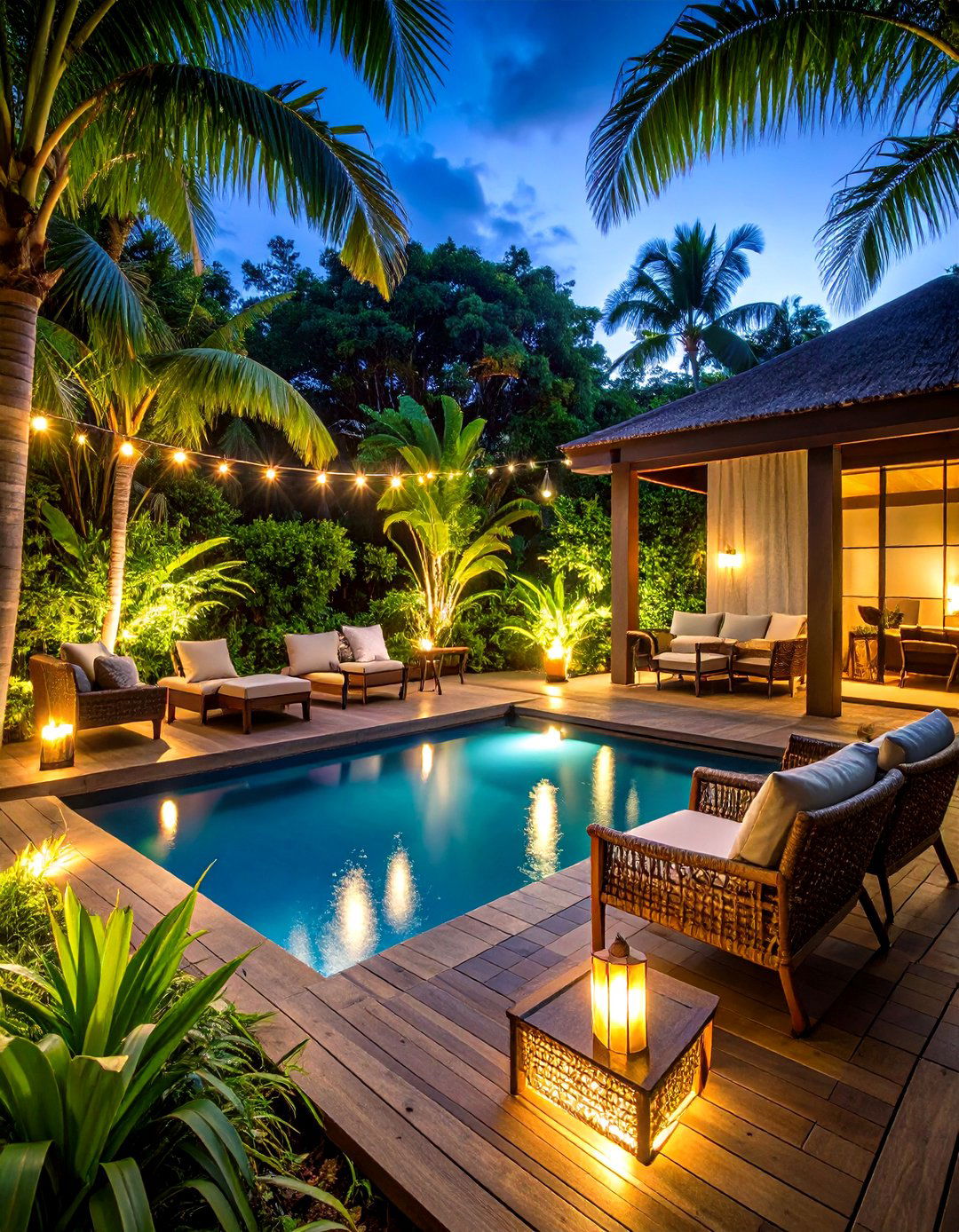The Tropical Paradise Backyard