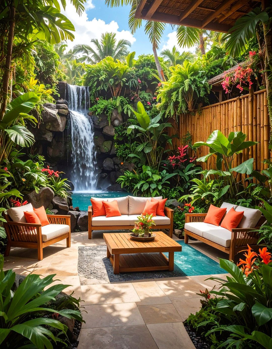 The Tropical Paradise Backyard Escape - 30 backyard remodel ideas
