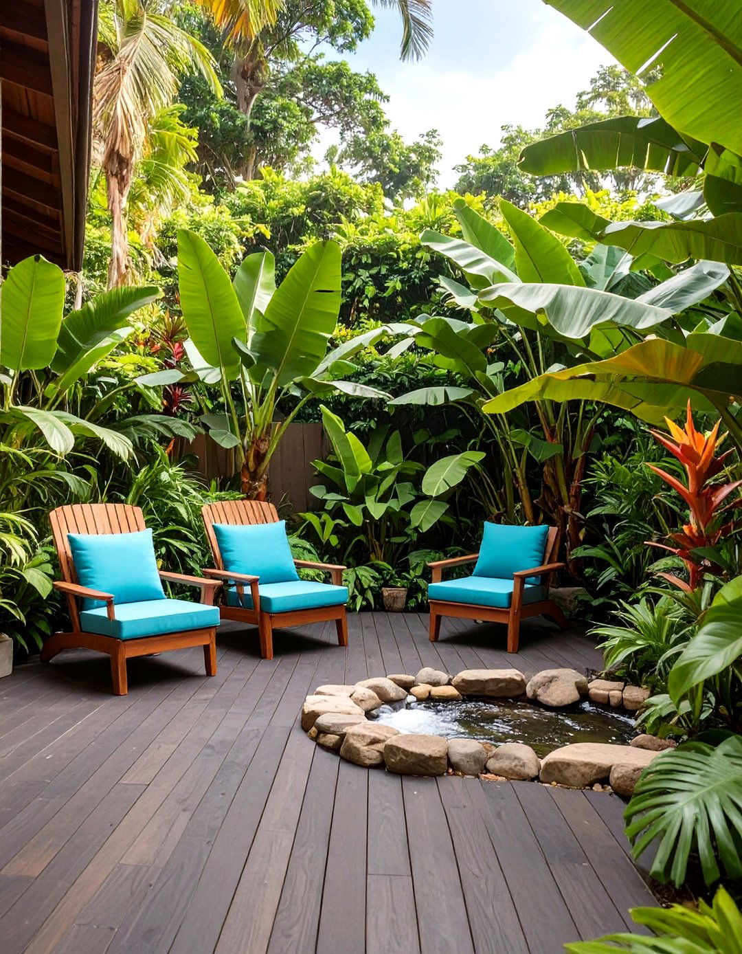 The Tropical Paradise Backyard Getaway - 30 cool backyard ideas