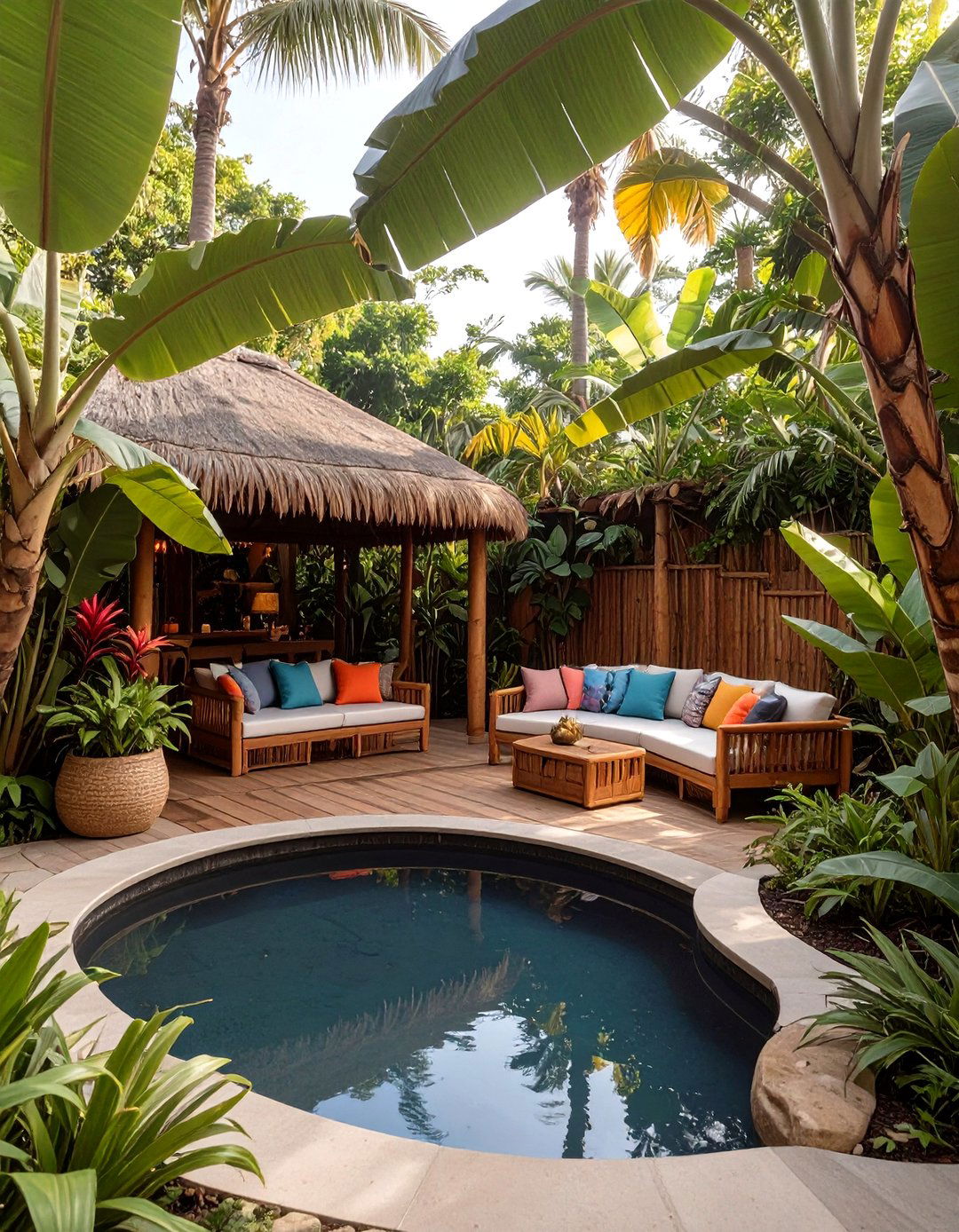 The Tropical Paradise Backyard Getaway - 30 design your backyard online free ideas