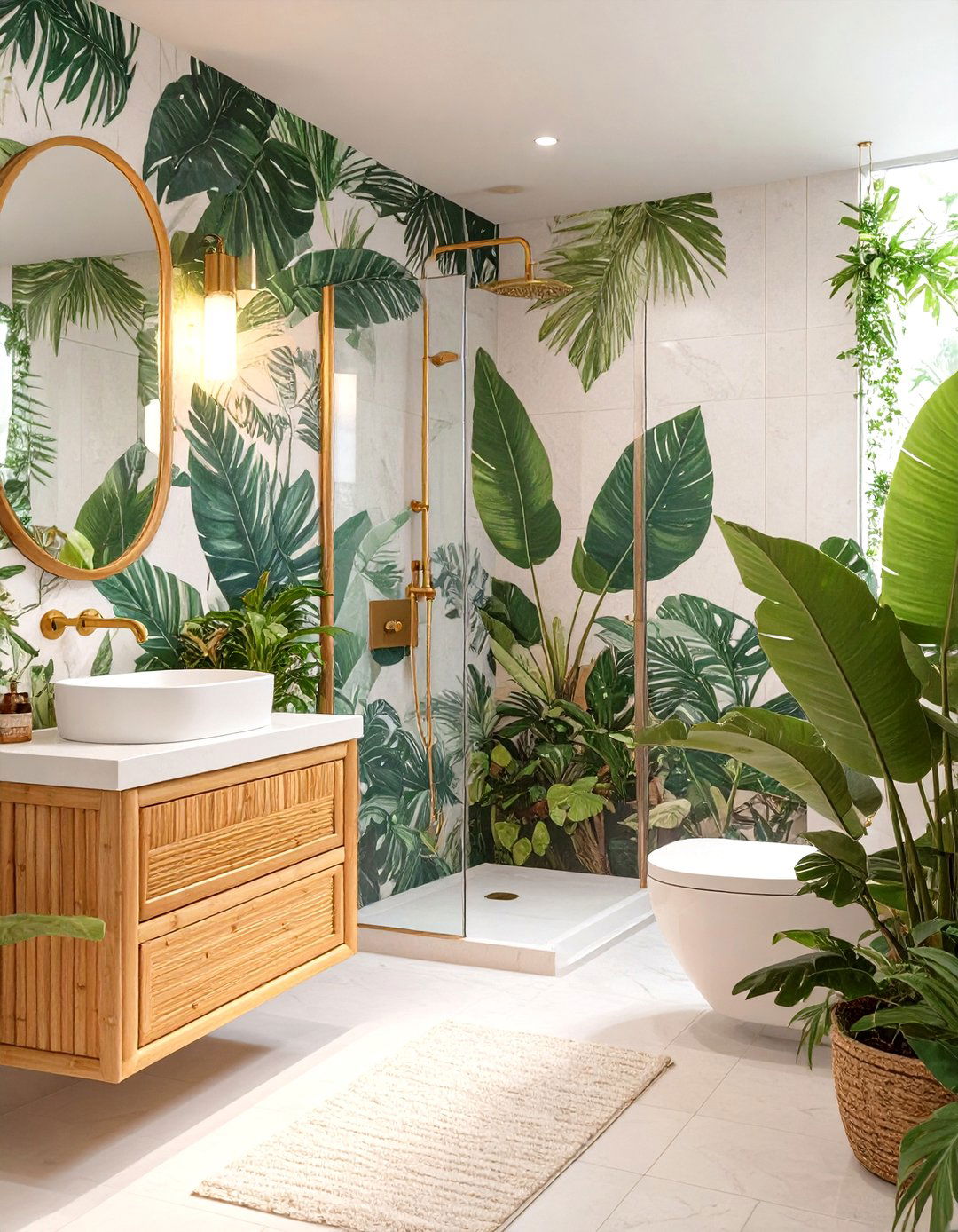 The Tropical Paradise Bathroom - 30 design my bathroom ideas