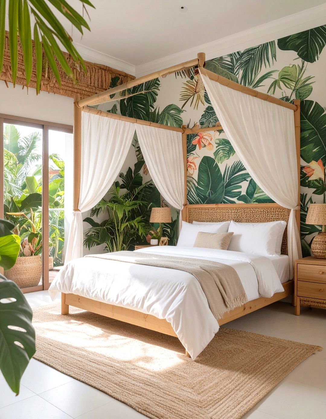 The Tropical Paradise Bedroom - 30 bedroom picture ideas