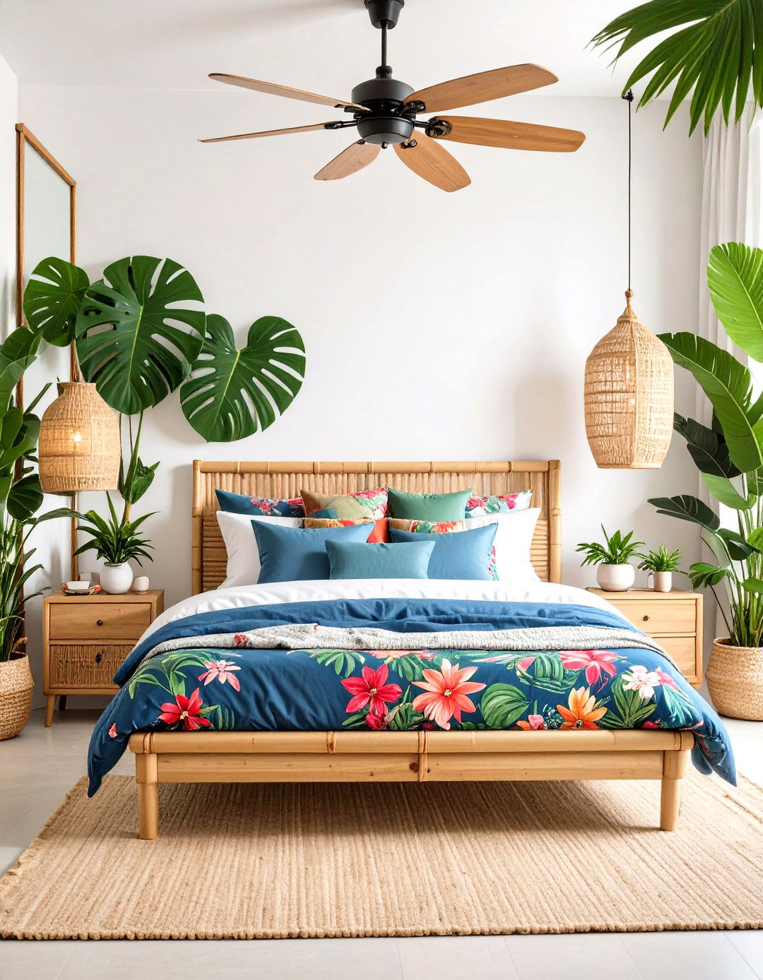 The Tropical Paradise Bedroom - 30 design a bedroom ideas