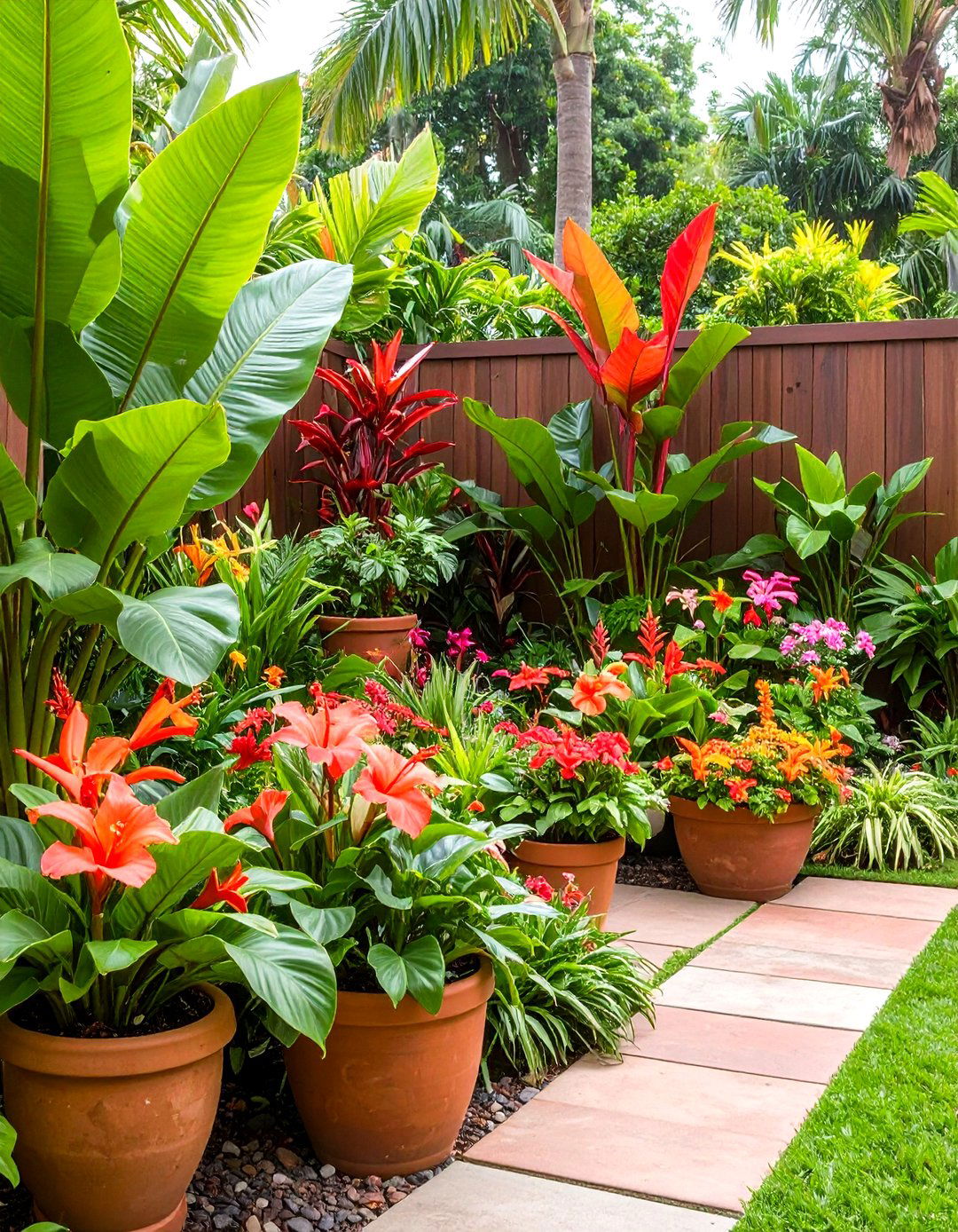 The Tropical Paradise Front Yard - 30 landscaping ideas for small front yards