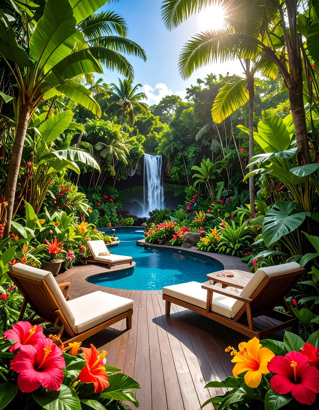 The Tropical Paradise Garden - 30 garden landscaping ideas