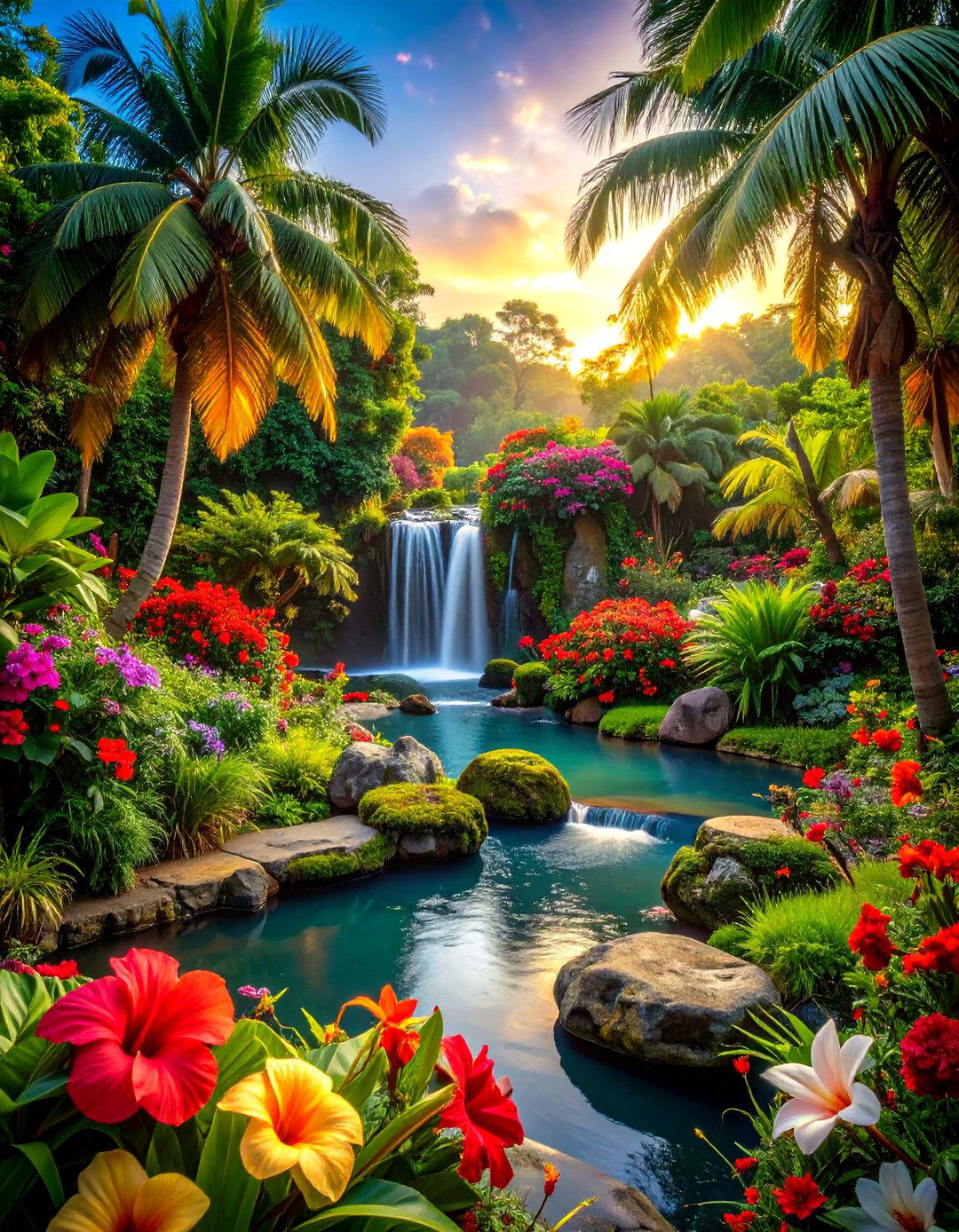 The Tropical Paradise Garden - 30 how to design a garden ideas