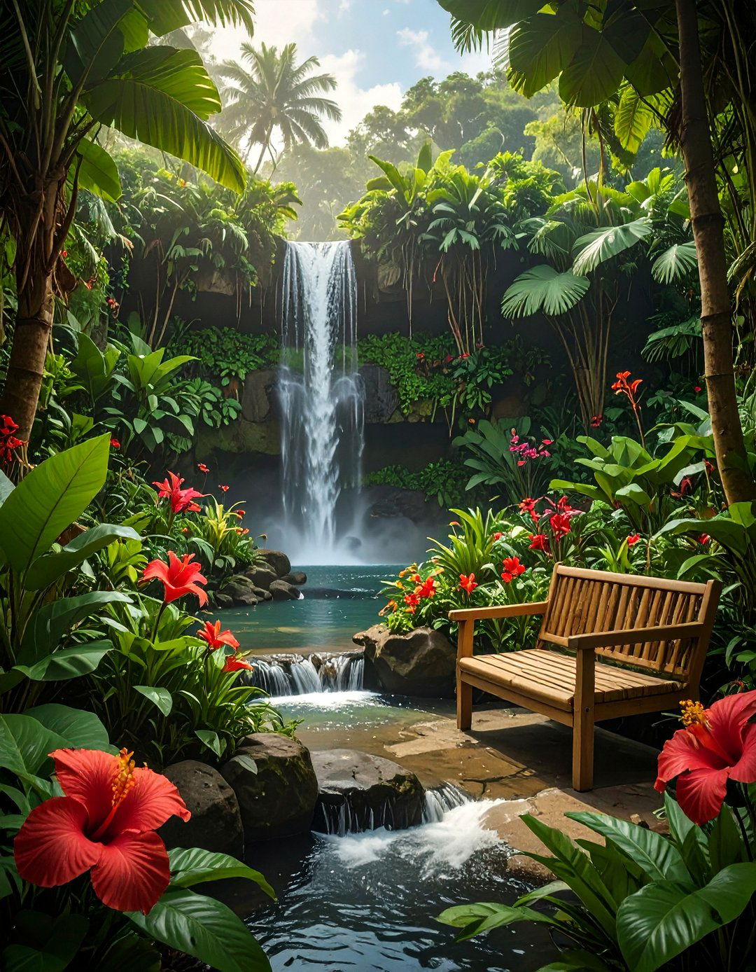 The Tropical Paradise Garden - 30 back yard garden ideas