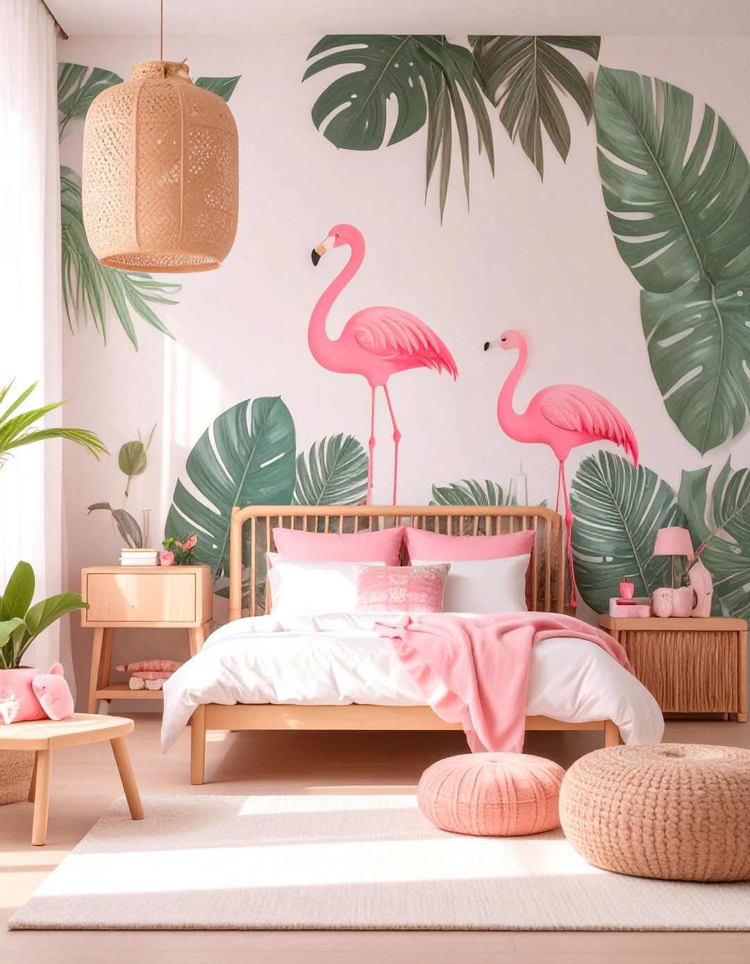 The Tropical Paradise Girls Room - 30 girls room decor ideas