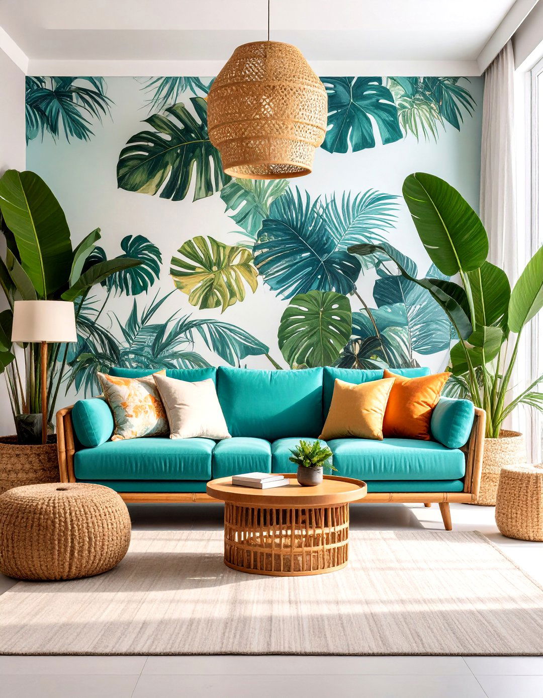 The Tropical Paradise Interior - 30 home decor ideas