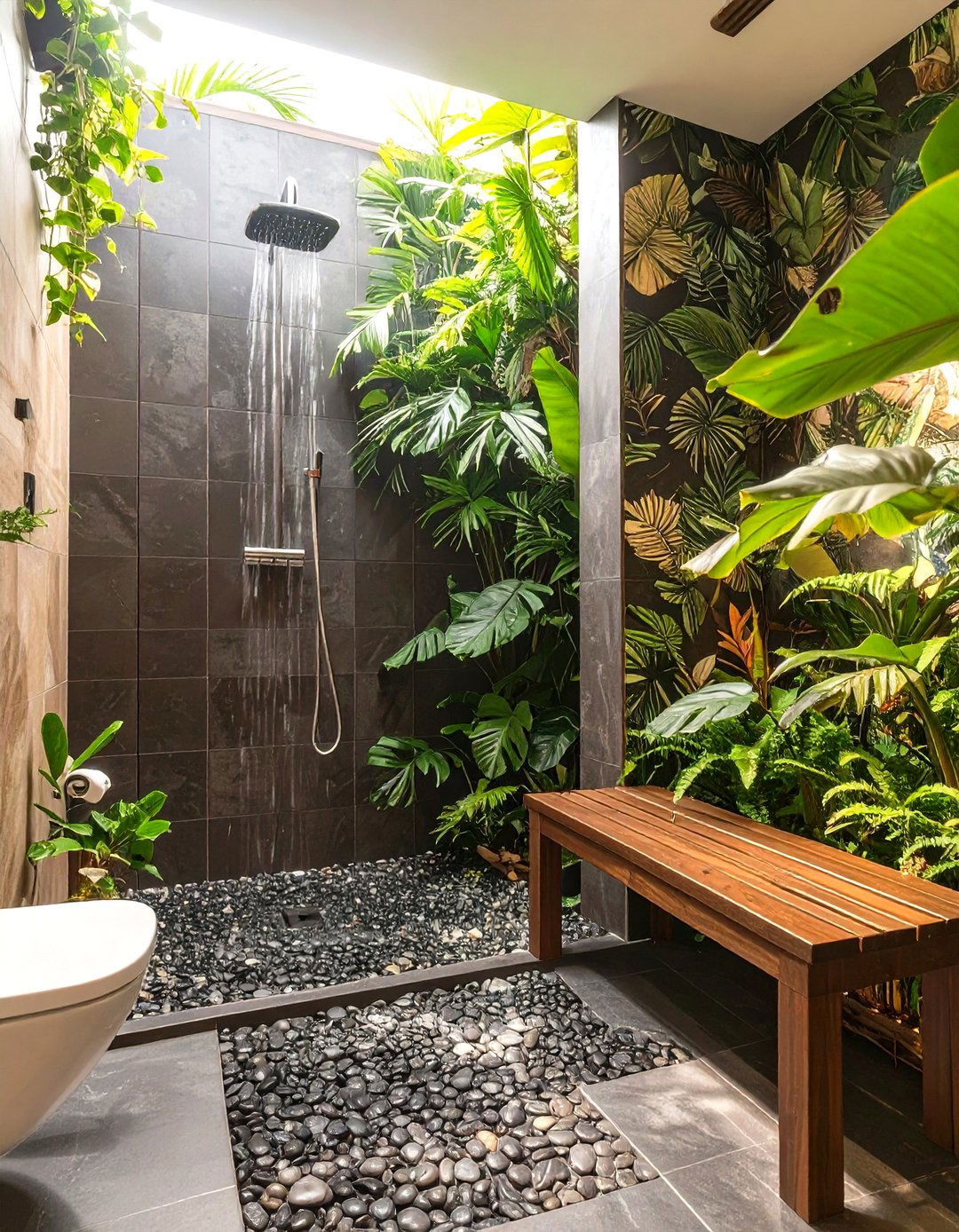 The Tropical Rainforest Handicap Shower - 30 handicap shower ideas