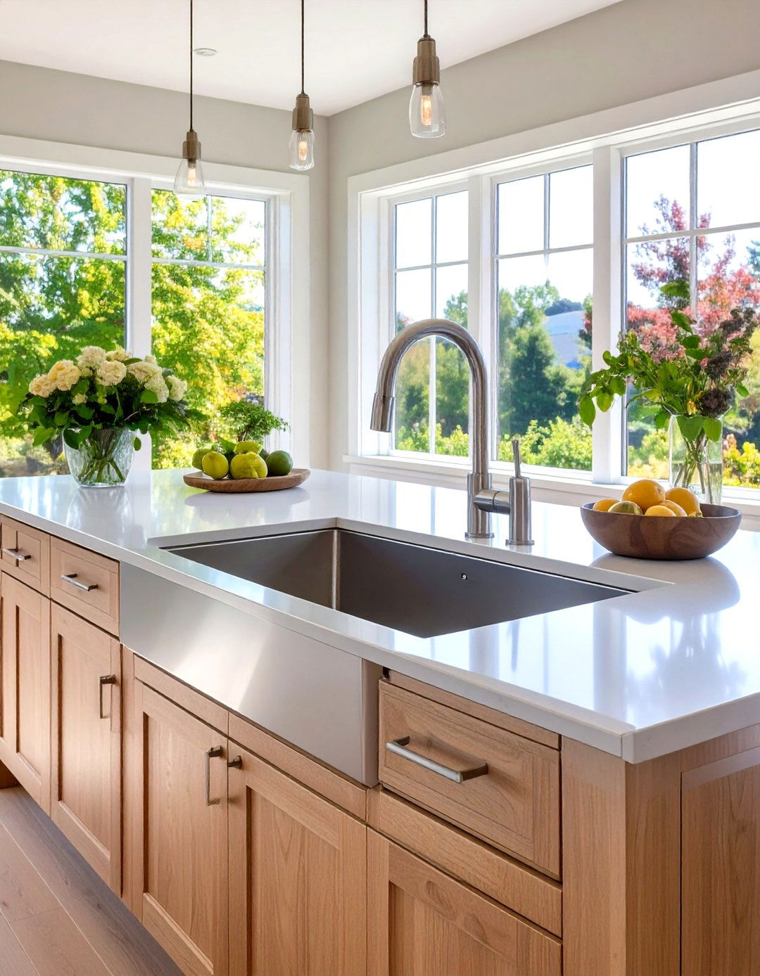 30 Modern Kitchen Sink Ideas to Upgrade Your Prep Area - We Love Home Blog