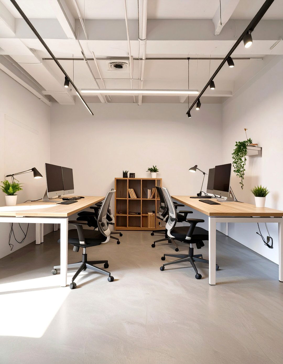 The Two Person Co Working Garage Office - 30 garage office ideas
