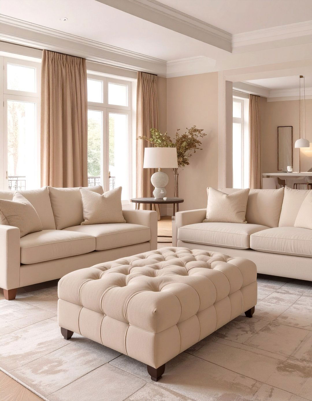 The Two Sofa Sitting Room Layout - 30 sitting room decor ideas