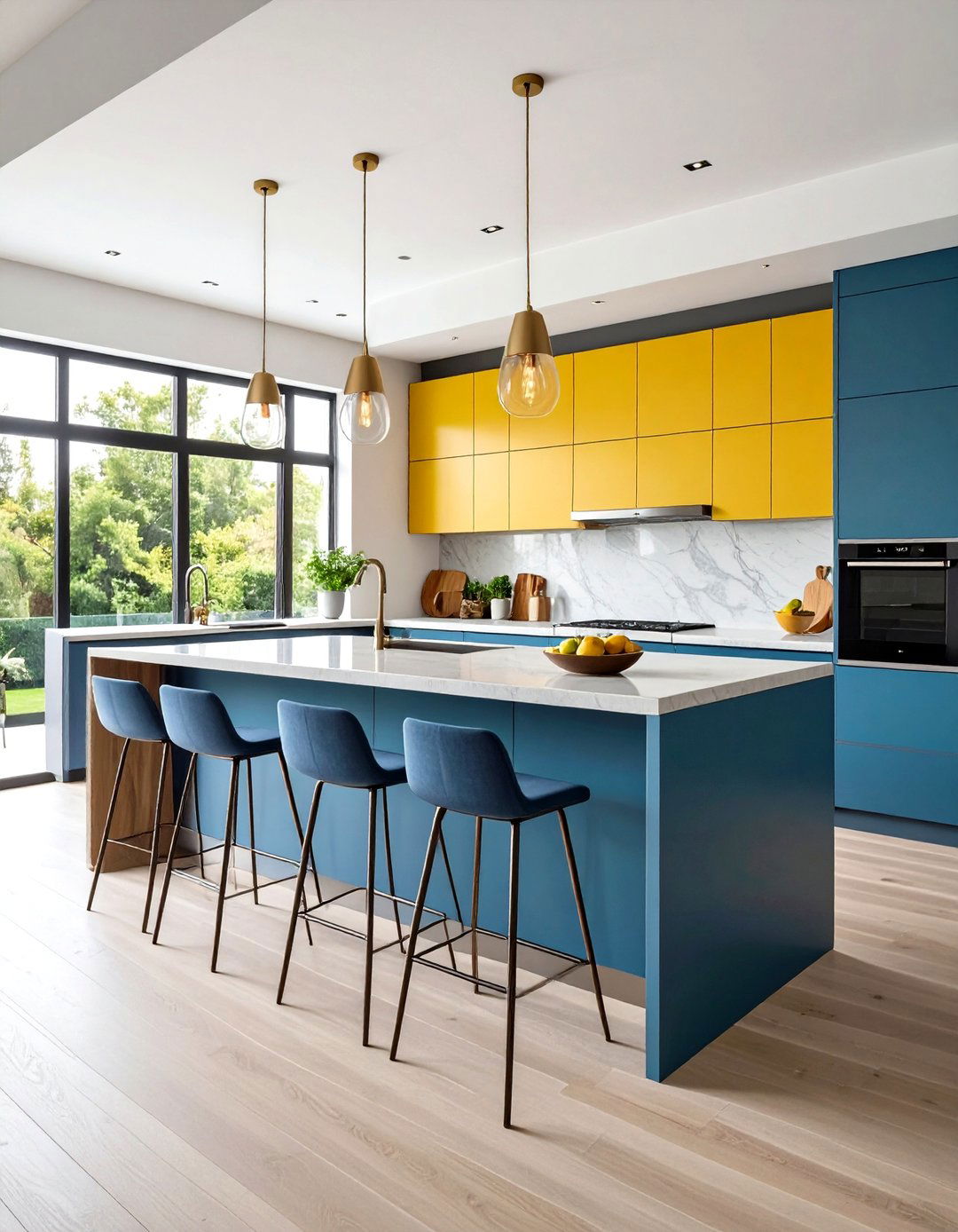 30 Kitchen Island Ideas with Seating for the Family - We Love Home Blog