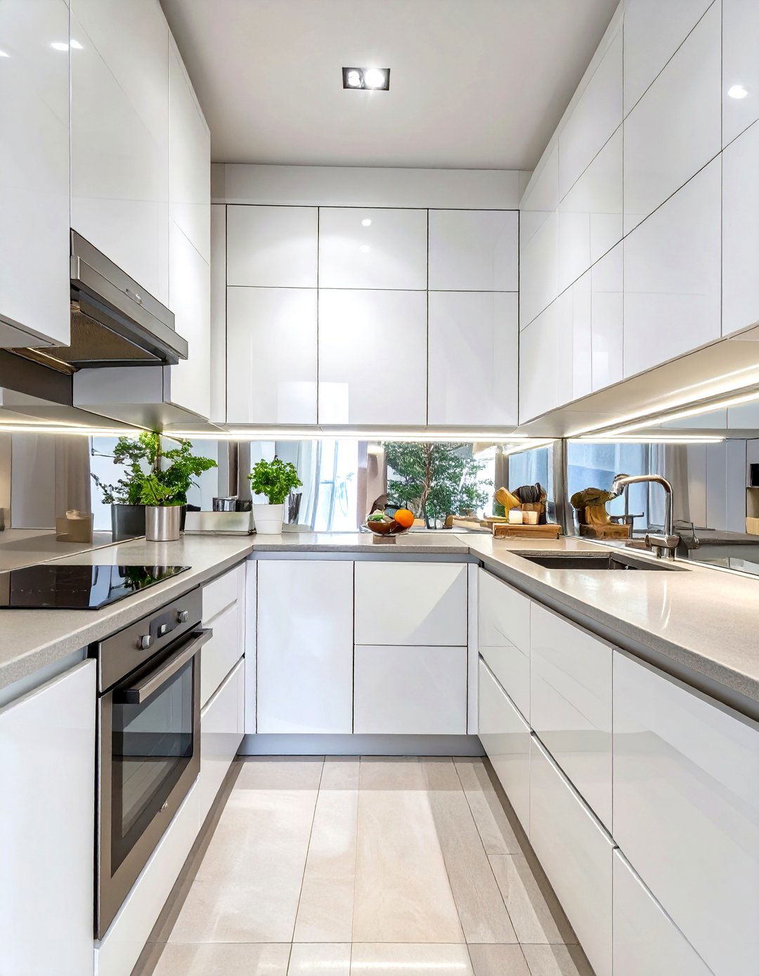 The Two Tone Cabinet Kitchen - 30 interior design kitchen ideas