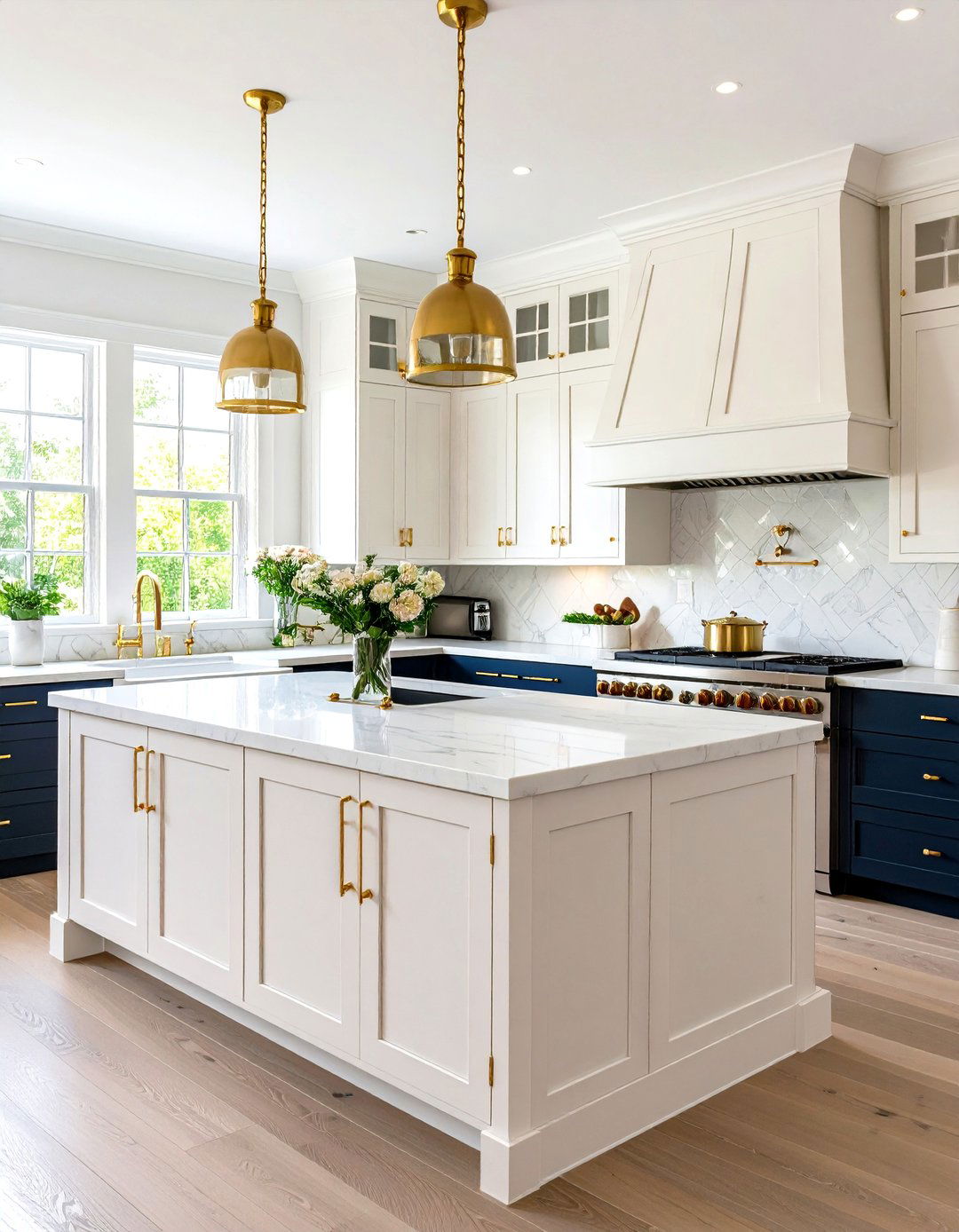 The Two Tone Cabinet Kitchen - 30 kitchen decor ideas