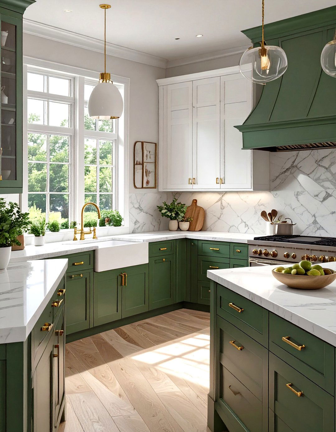 The Two Tone Cabinet Kitchen - 30 modern kitchen decor ideas