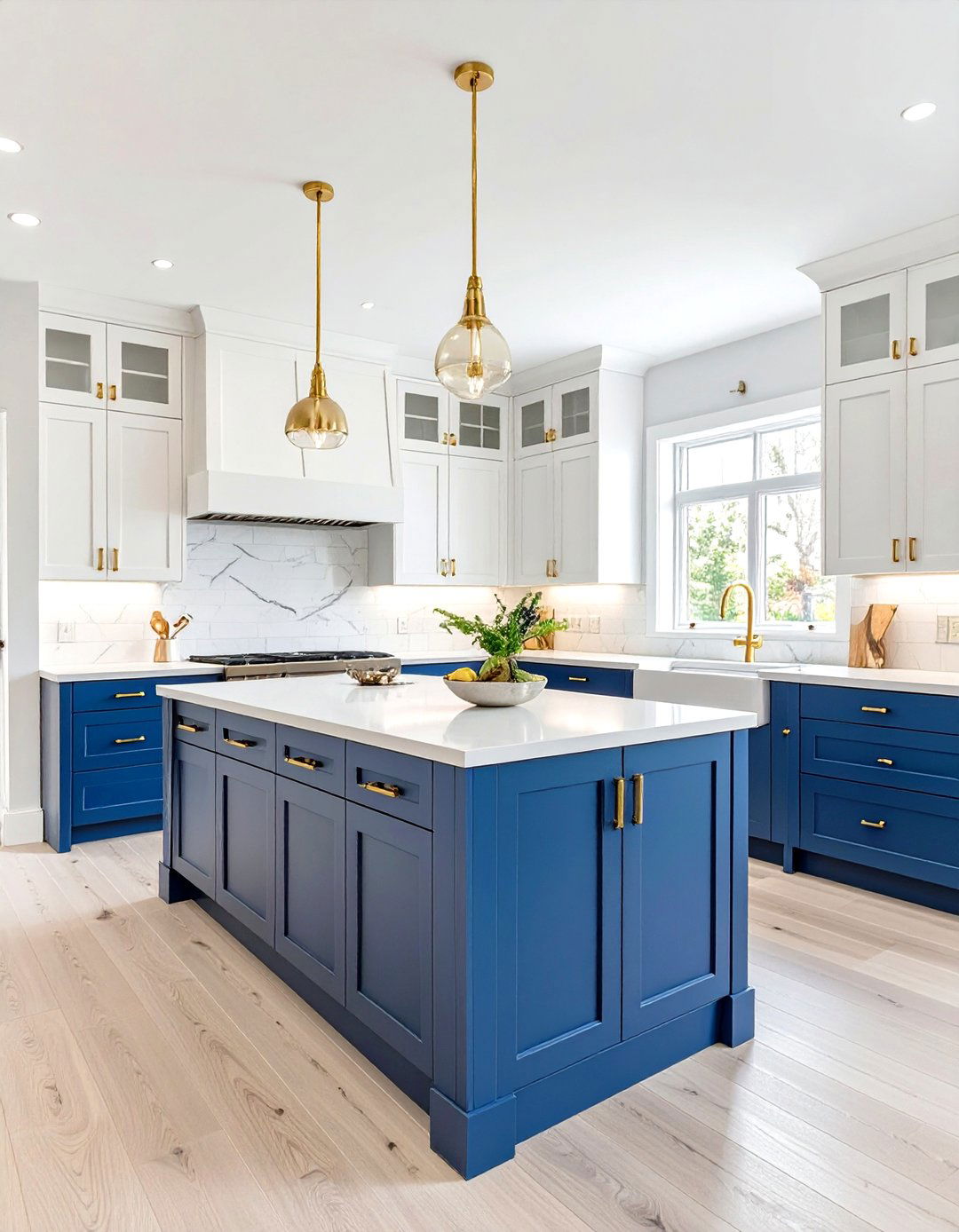 The Two Tone Cabinet Kitchen - 30 open kitchen ideas