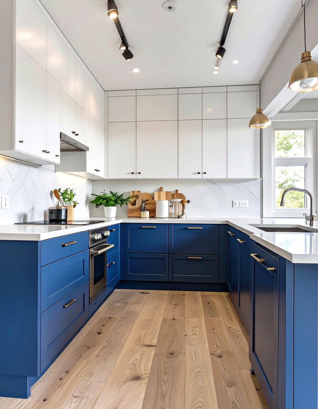 The Two Tone Cabinet Kitchen - 30 contemporary kitchen ideas