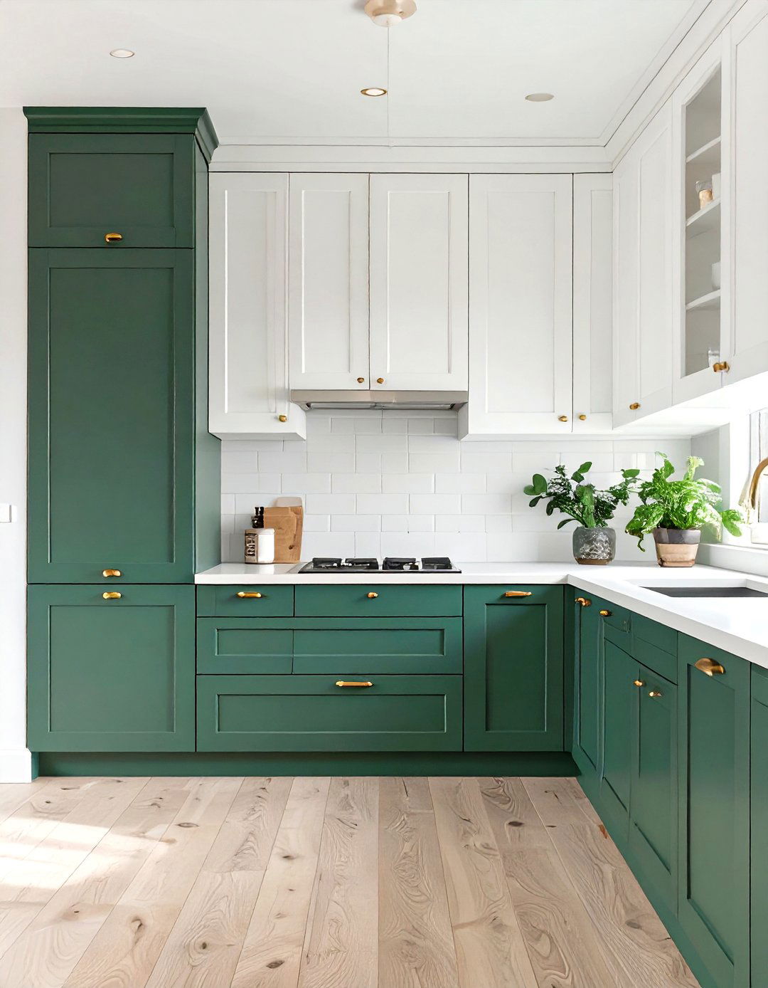 The Two Tone Cabinet Kitchen - 30 design a kitchen online ideas