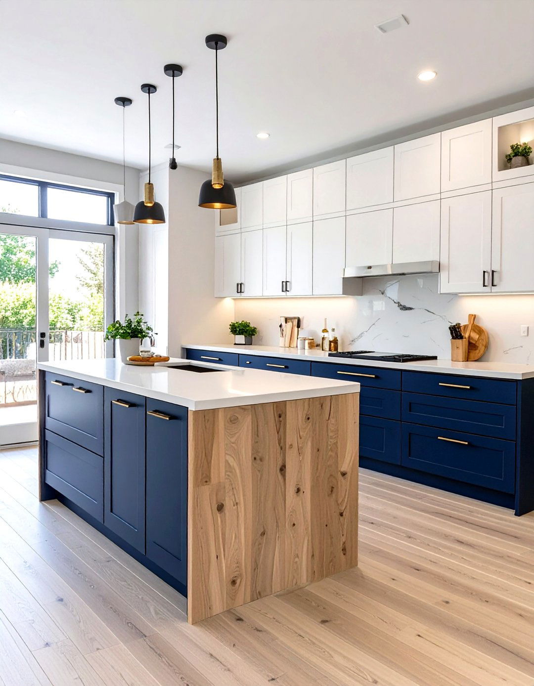 The Two Tone Cabinet Kitchen Design - 30 free kitchen design tool ideas