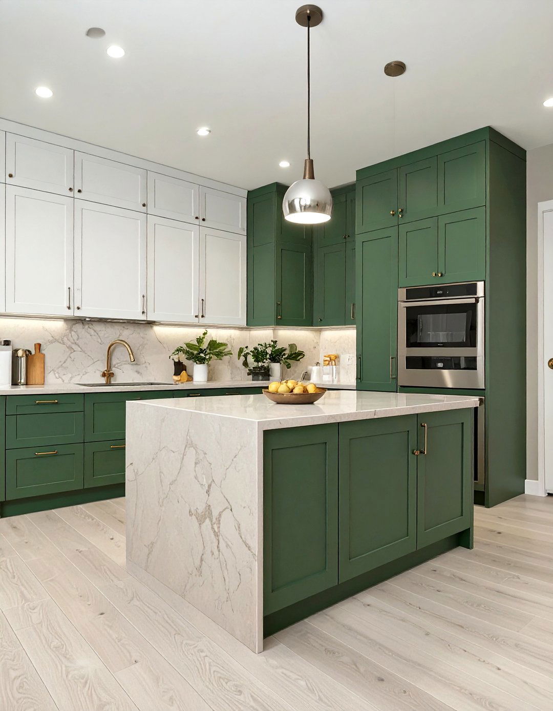 The Two Tone Cabinetry Kitchen - 30 contemporary luxury modern kitchen designs