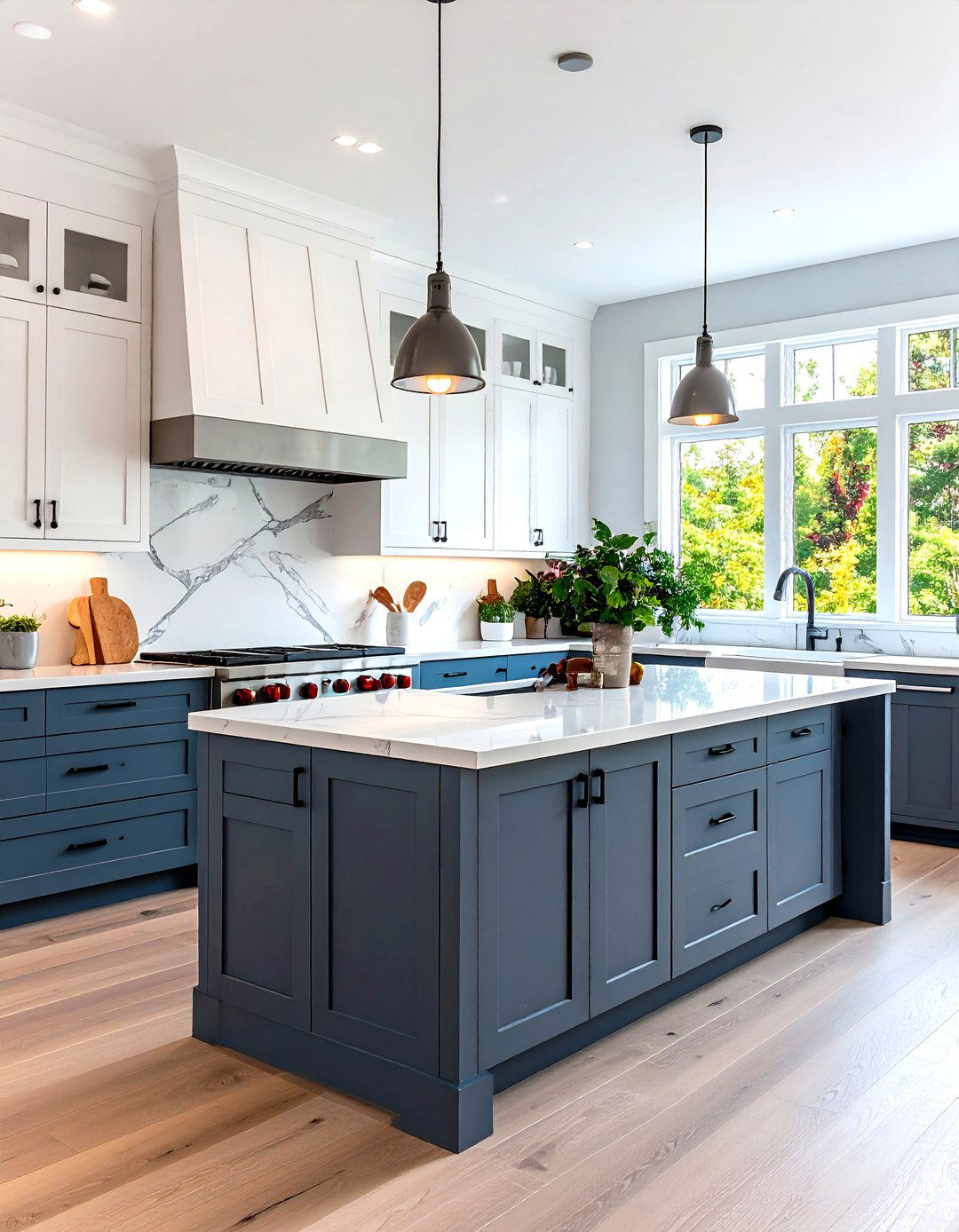 The Two Tone Grey and White Kitchen - 30 grey and white kitchen ideas