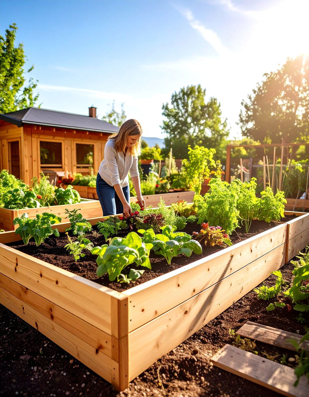 The U Shaped Ergonomic Raised Garden Bed - 30 diy raised garden bed ideas