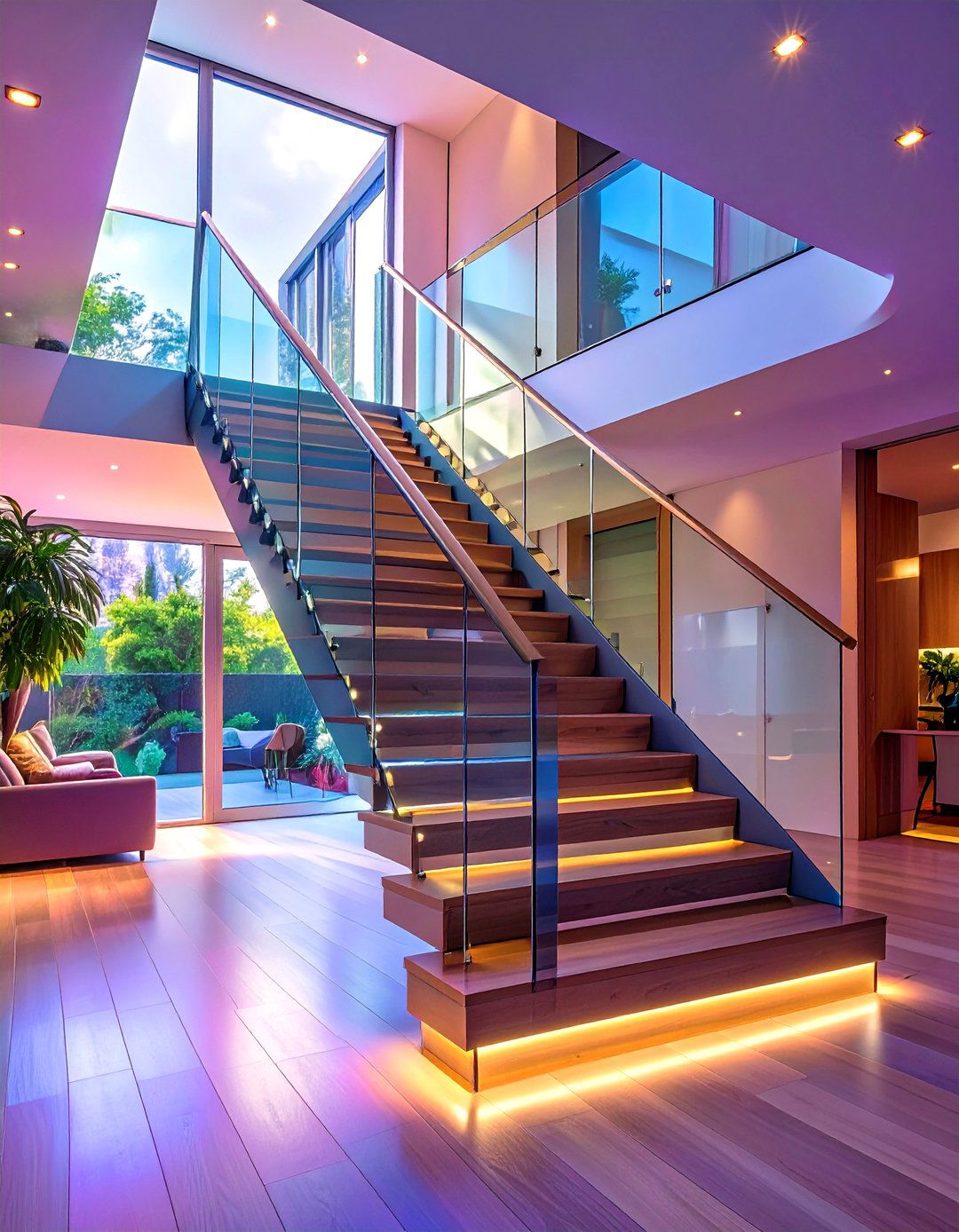 30 Open Basement Stair Ideas for a Modern Entry - We Love Home Blog