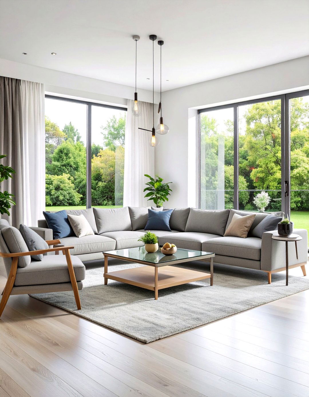 The U Shaped Sociable Living Room - 30 living room arrangement ideas