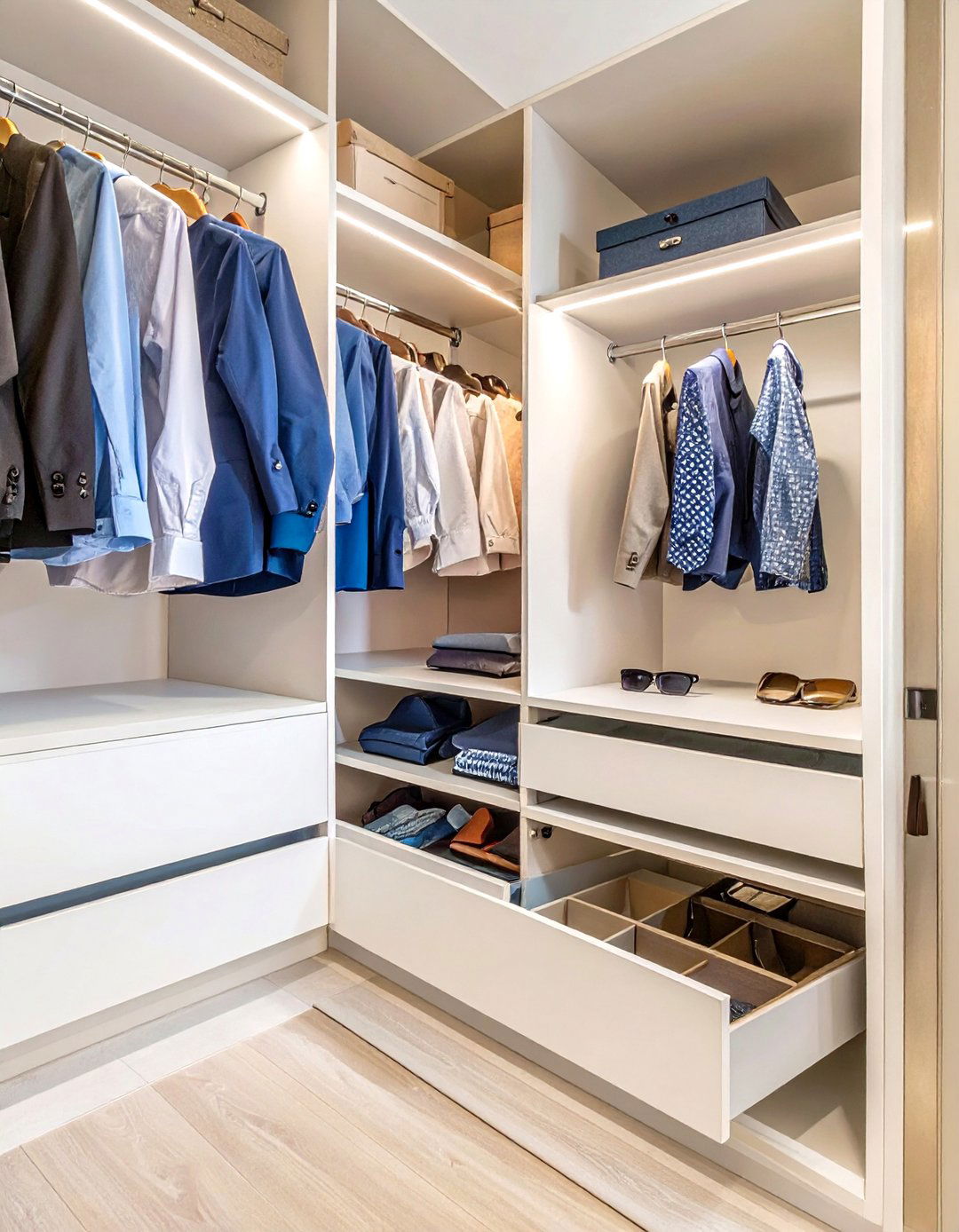 The Ultimate Accessory Organizer with KOMPLEMENT - 30 ikea closet organizer ideas