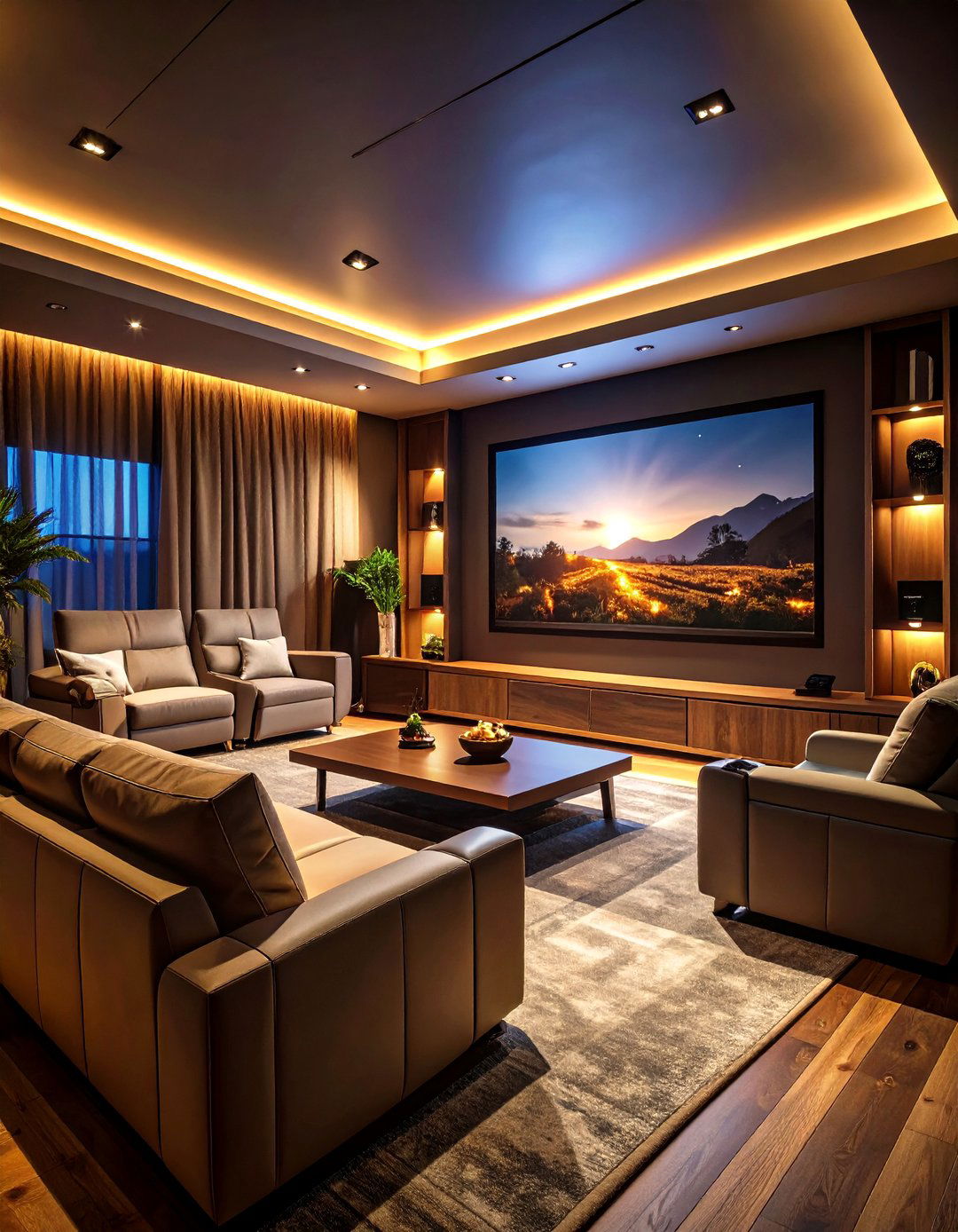 The Ultimate Entertainment Family Room - 30 family room vs living room decorating ideas