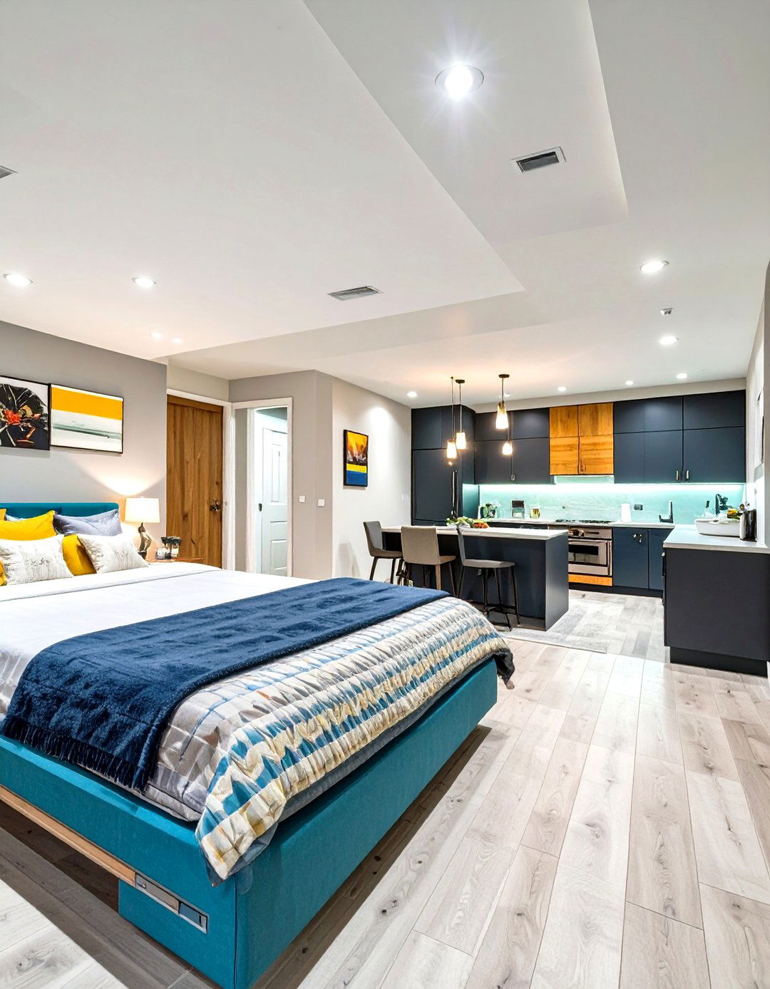 The Ultimate Guest Retreat - 30 basement layout ideas