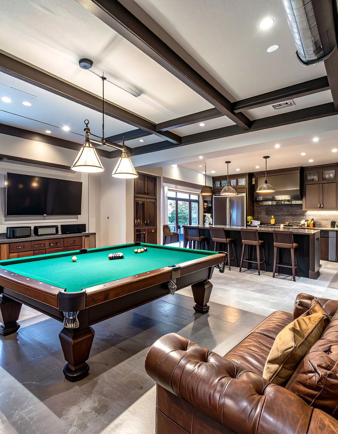 The Ultimate Man Cave Garage - 30 garage makeover ideas